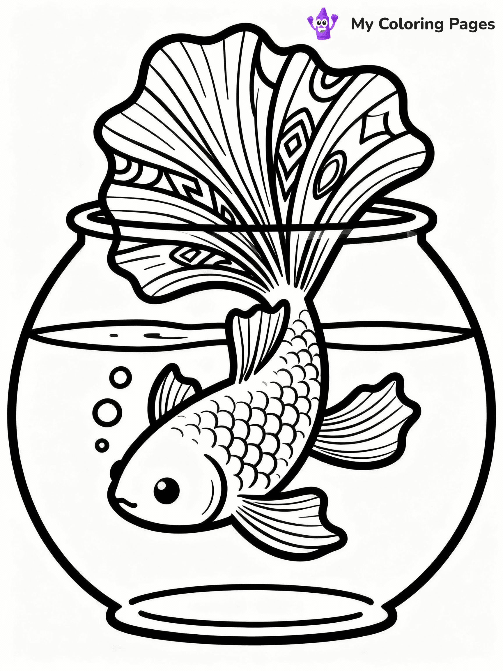 Fish Coloring Pages - 31