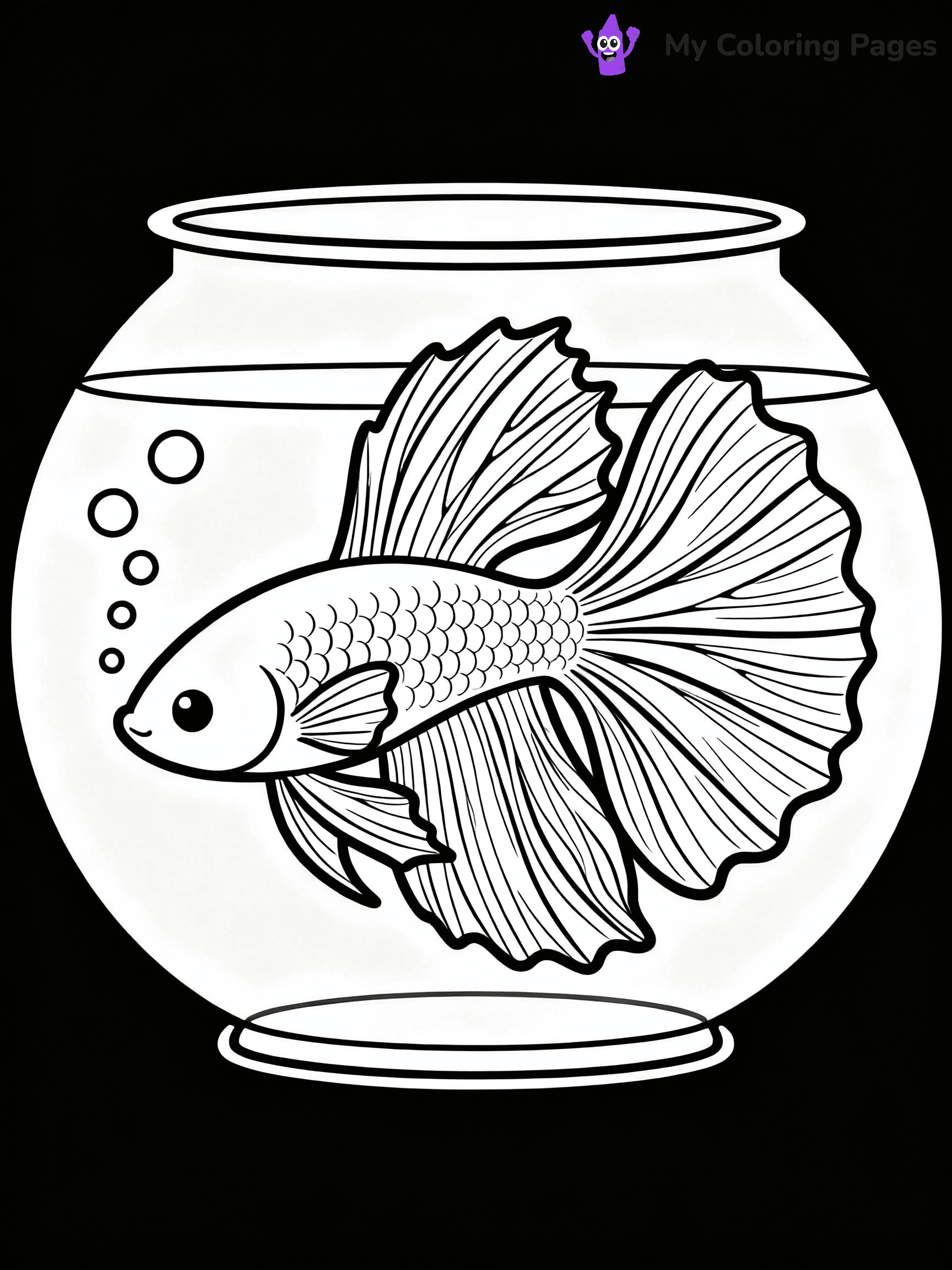 Fish Coloring Pages - 28
