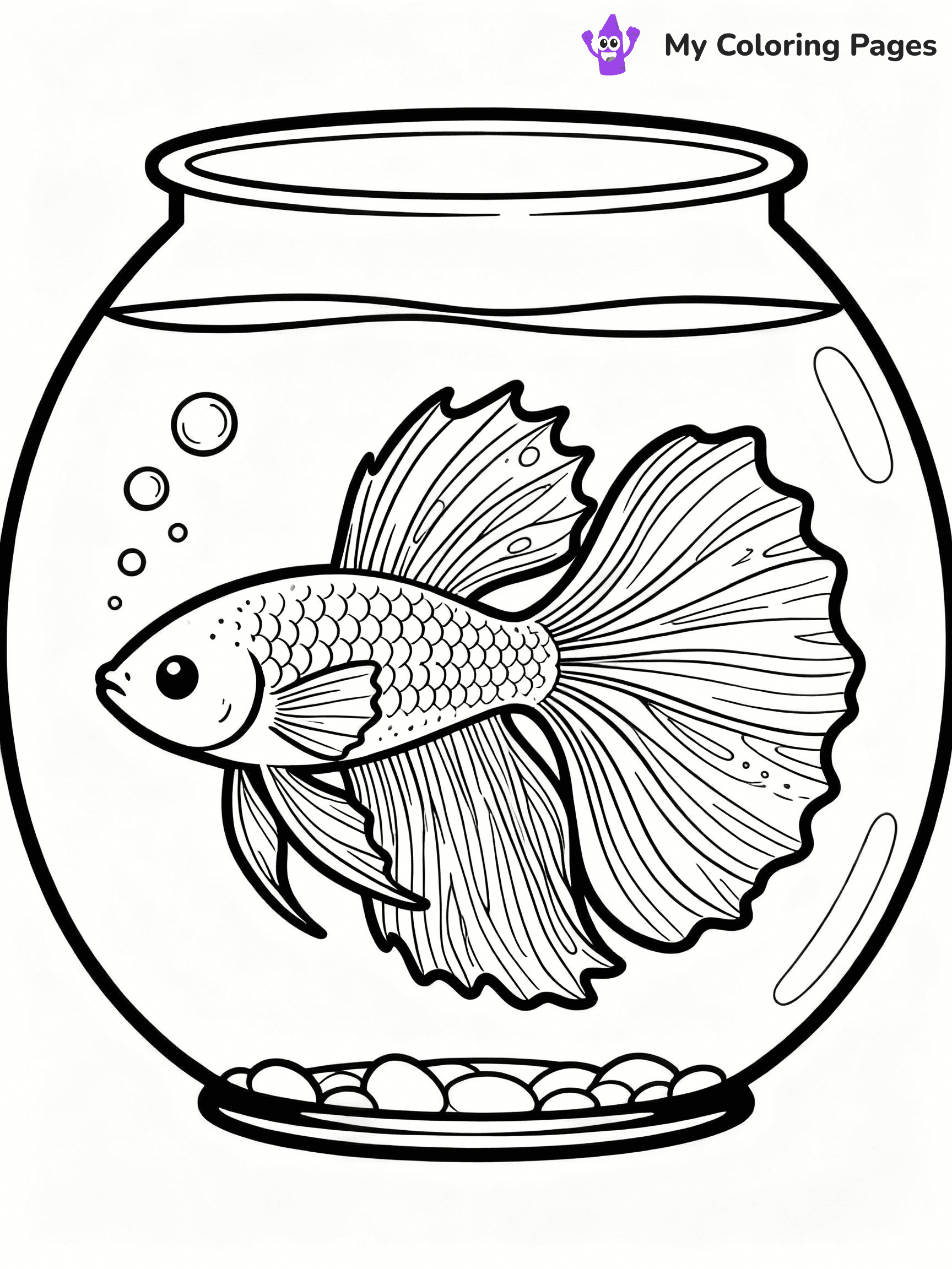 Fish Coloring Pages - 25