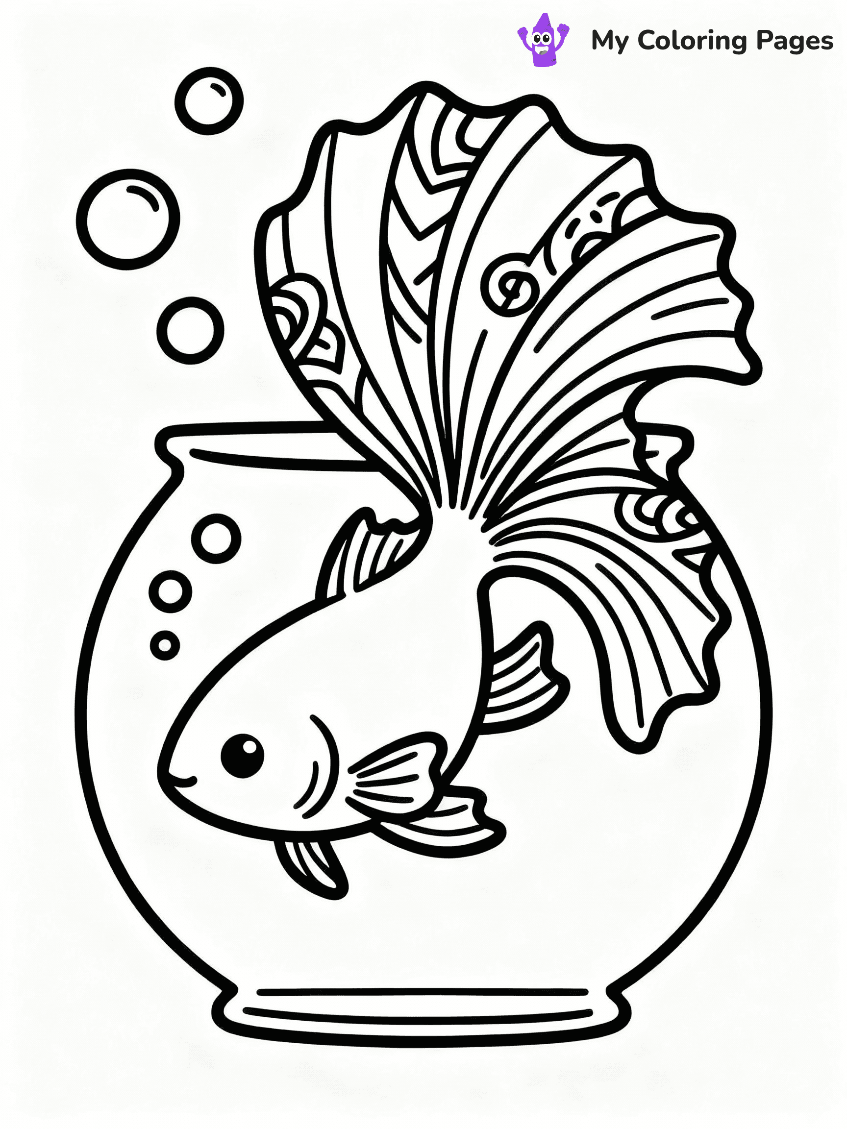 Fish Coloring Pages - 24