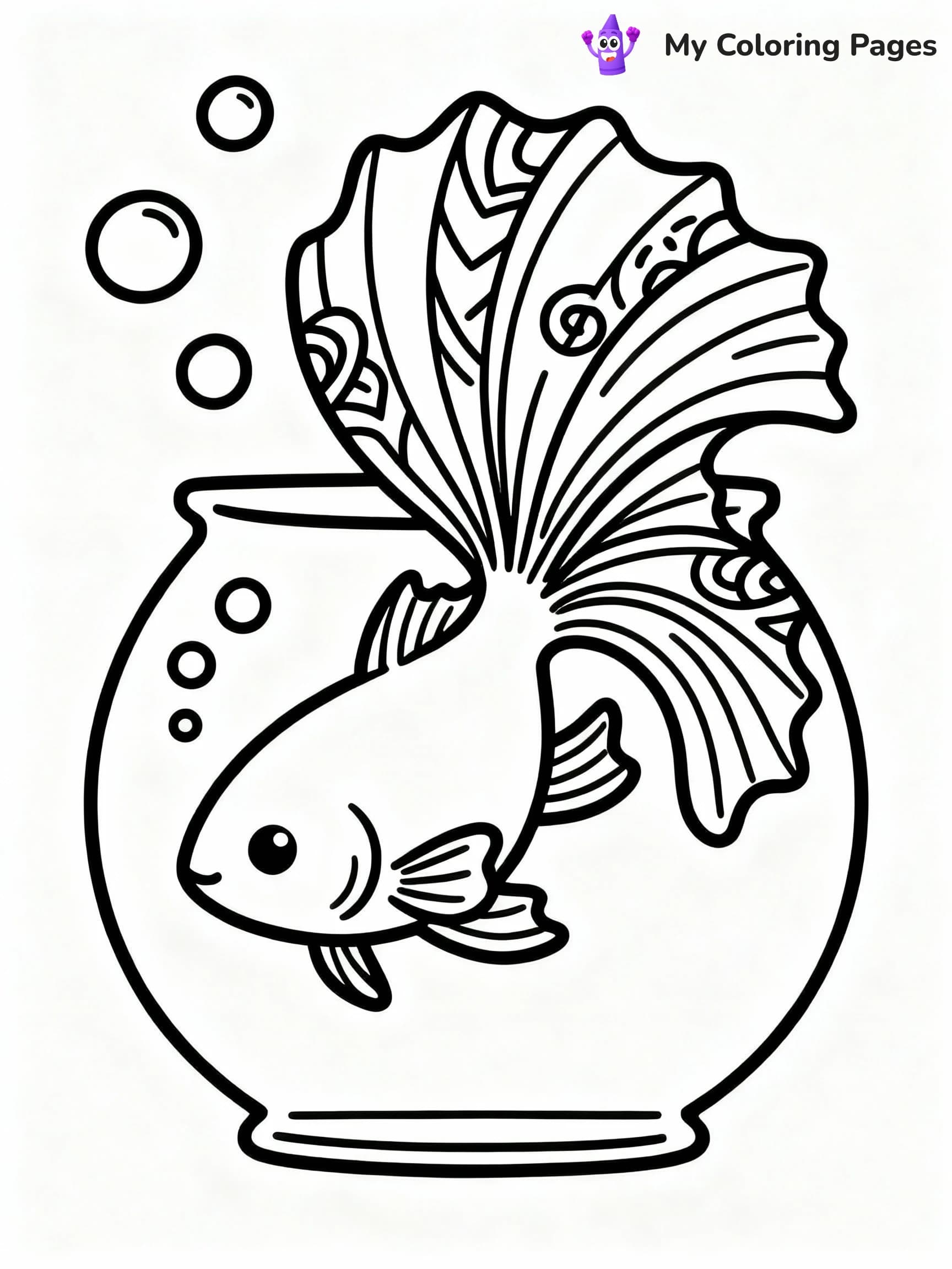 Fish Coloring Pages - 24