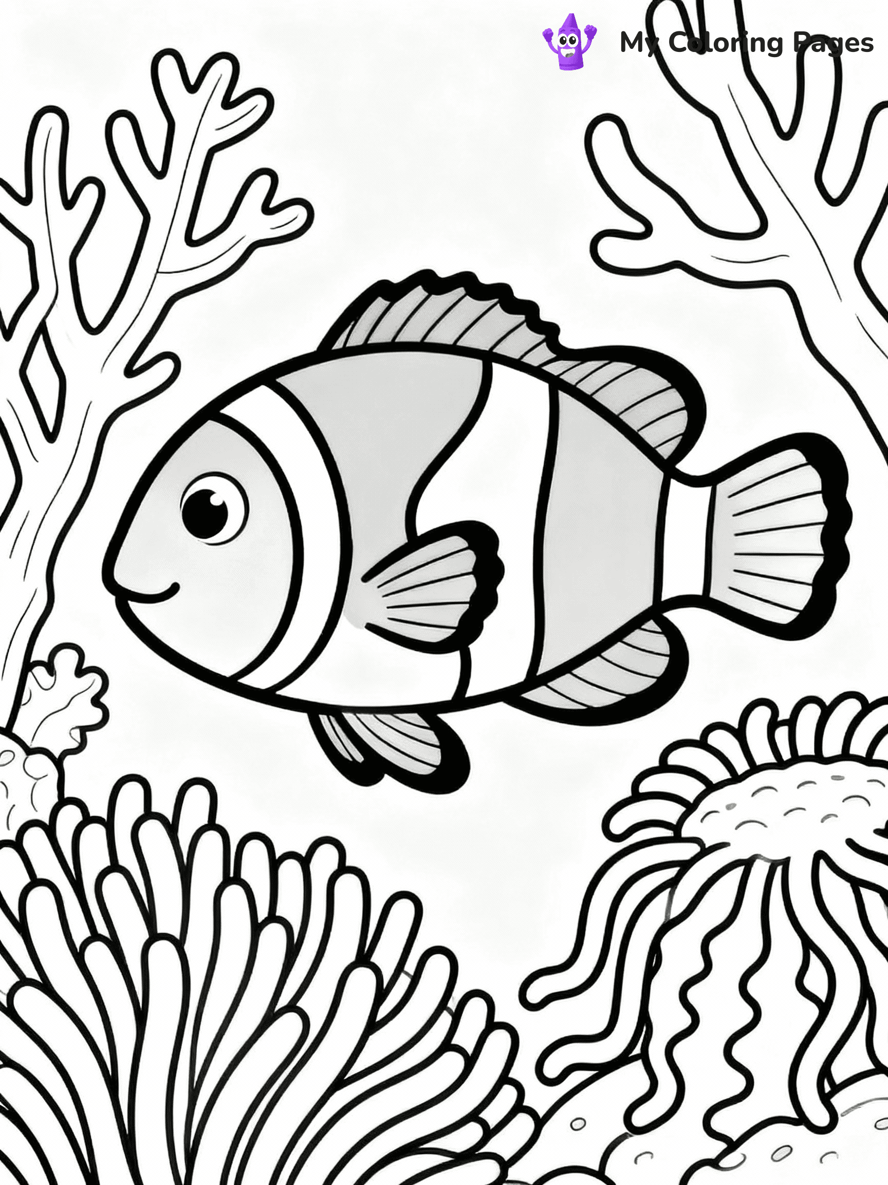 Fish Coloring Pages - 23