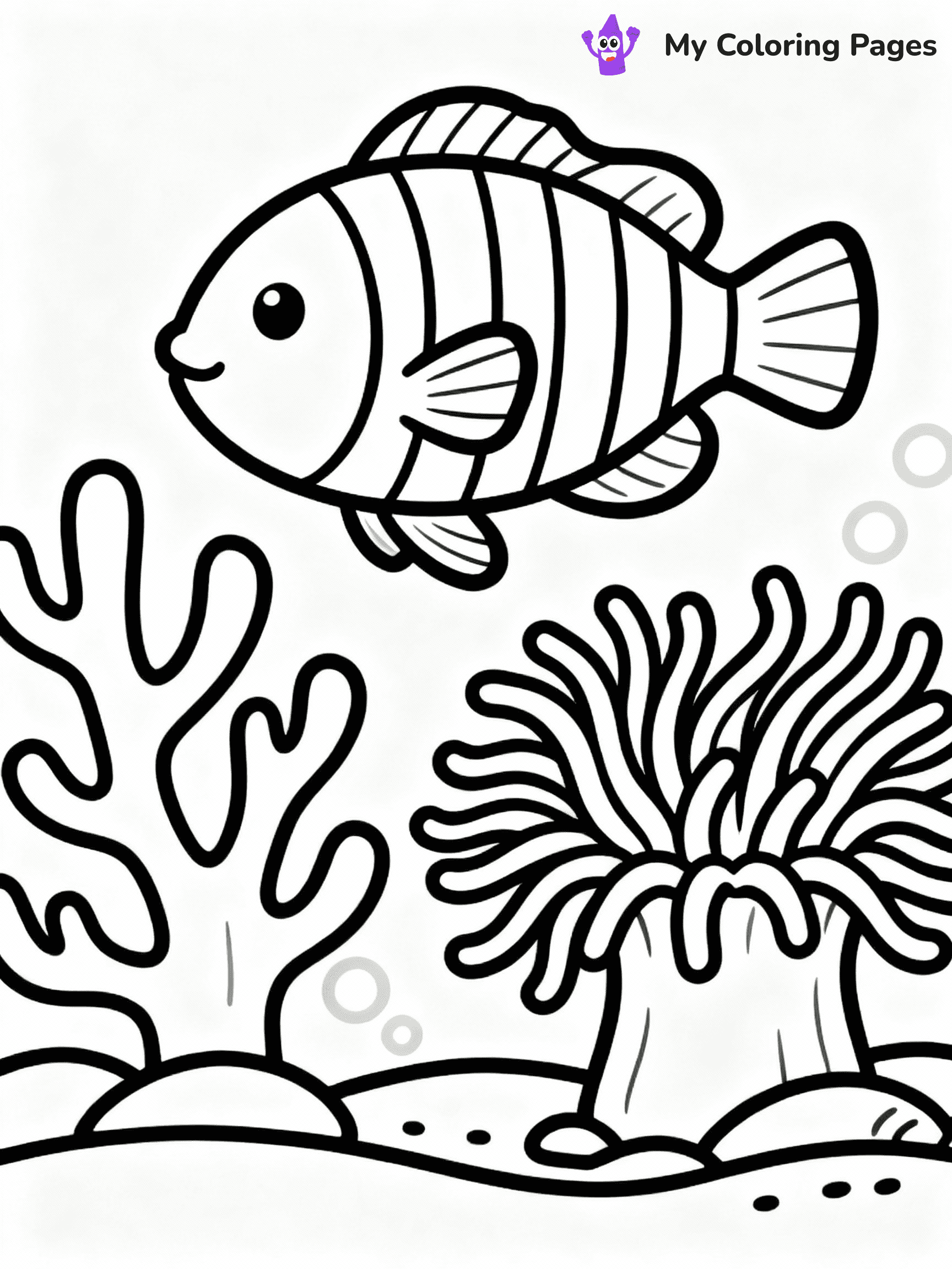 Fish Coloring Pages - 19