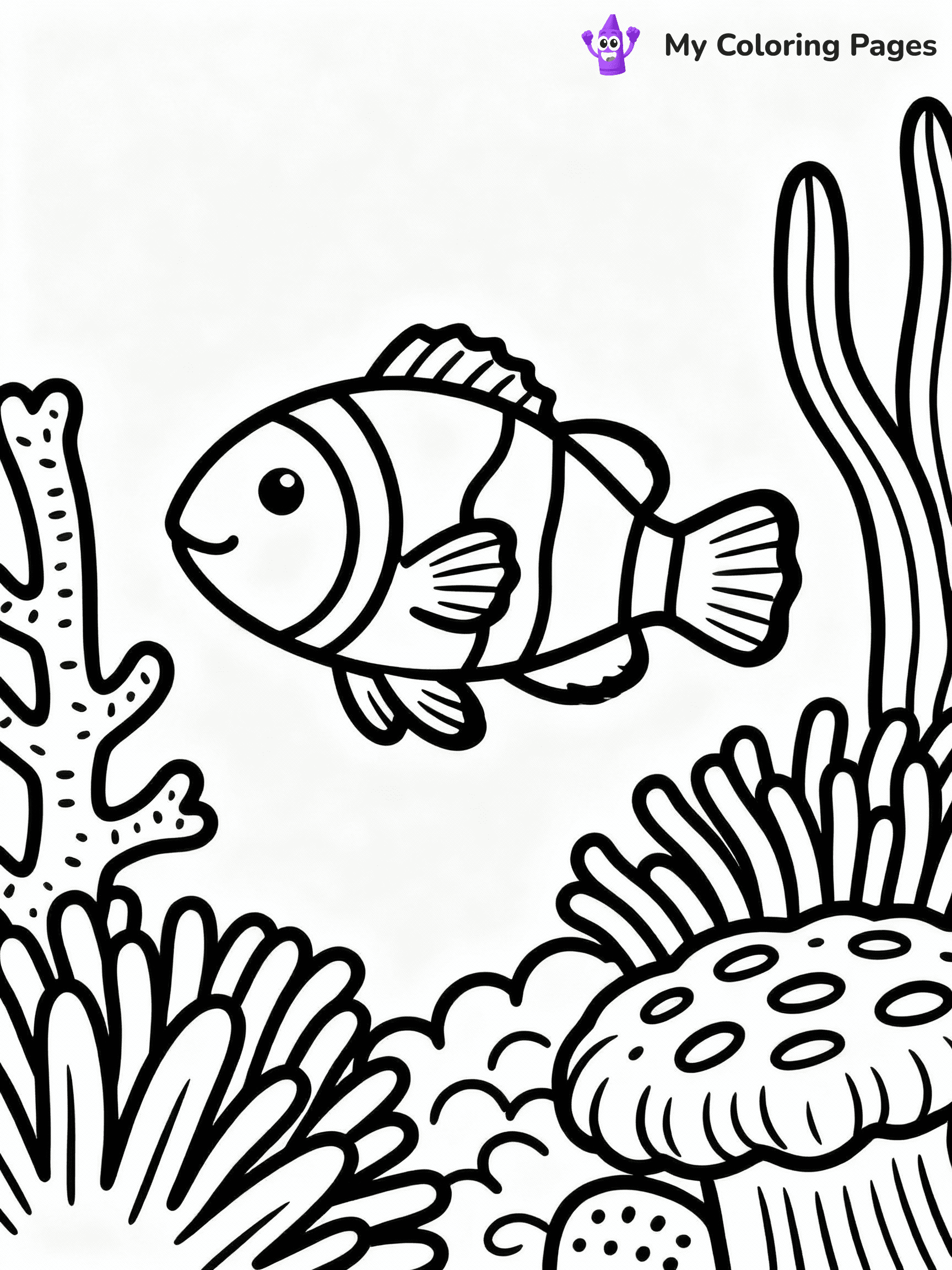 Fish Coloring Pages - 18