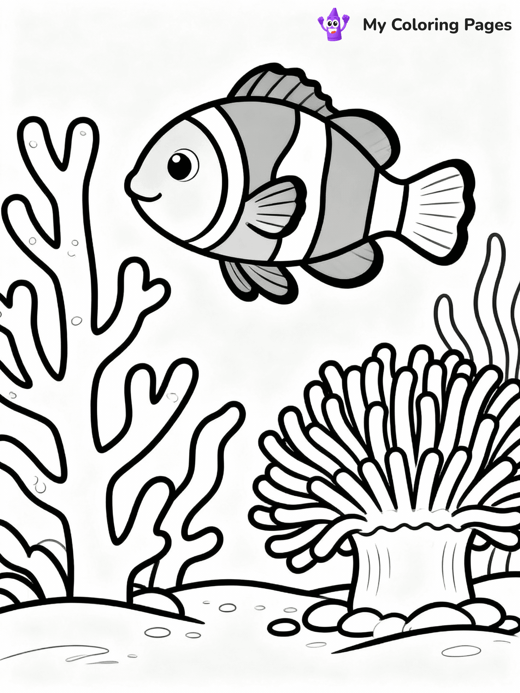 Fish Coloring Pages - 12