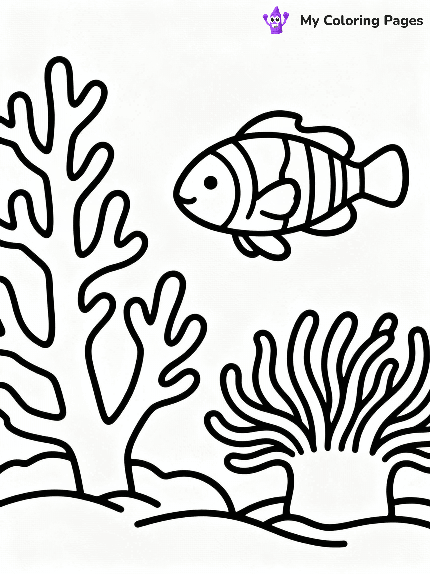 Fish Coloring Pages - 10