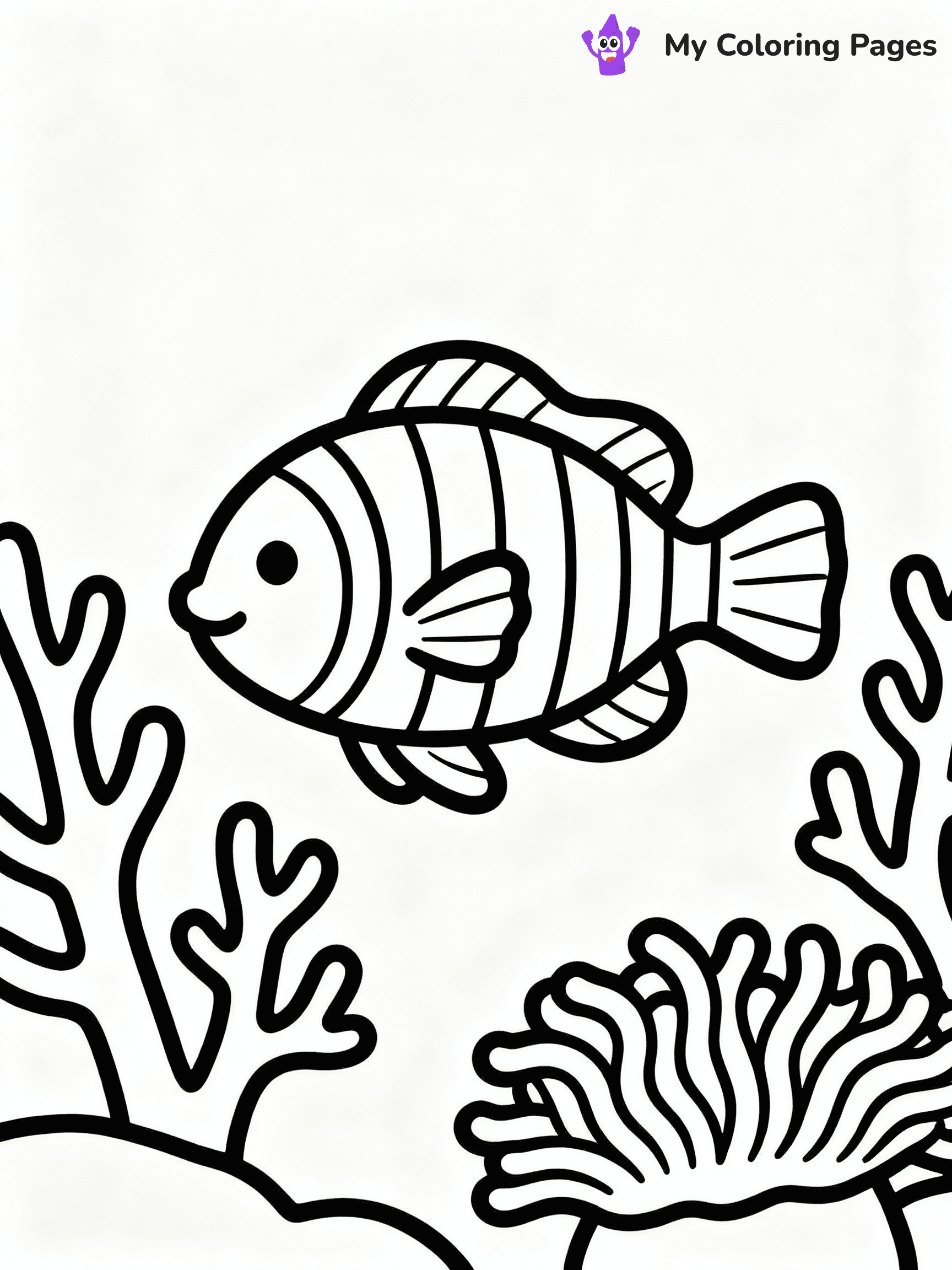 Fish Coloring Pages - 9