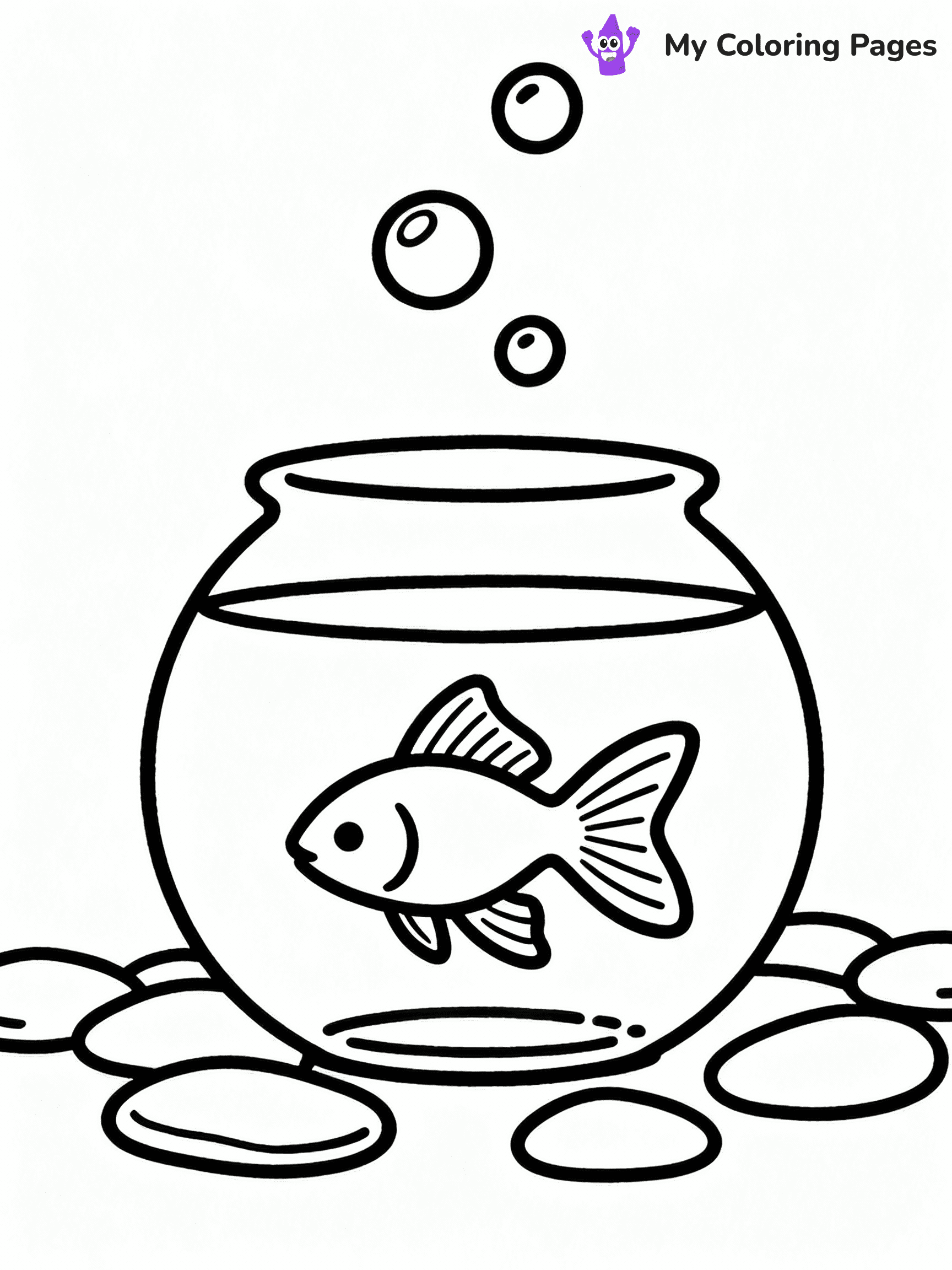 Fish Coloring Pages - 1