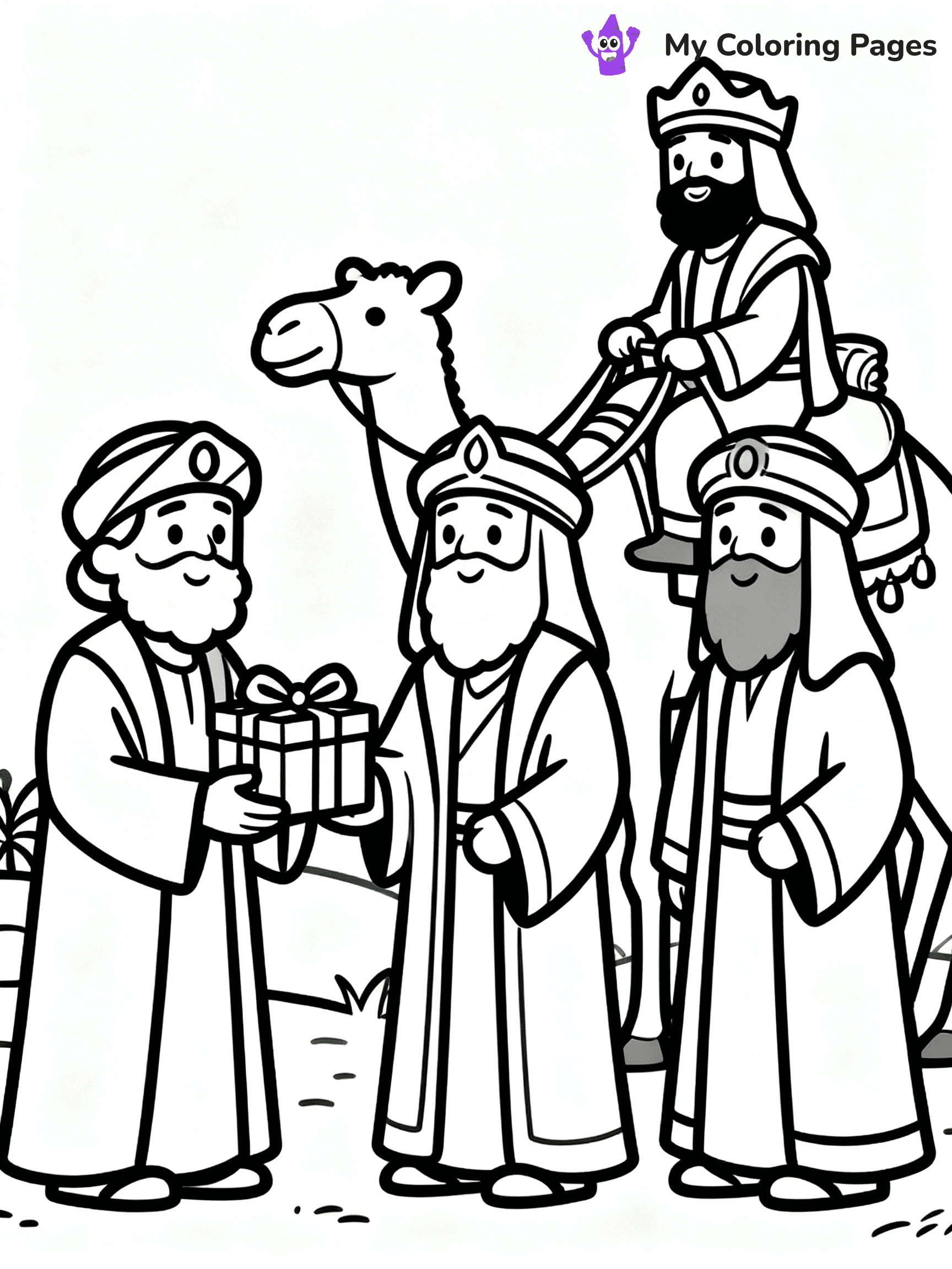 Manger Coloring Pages - 22