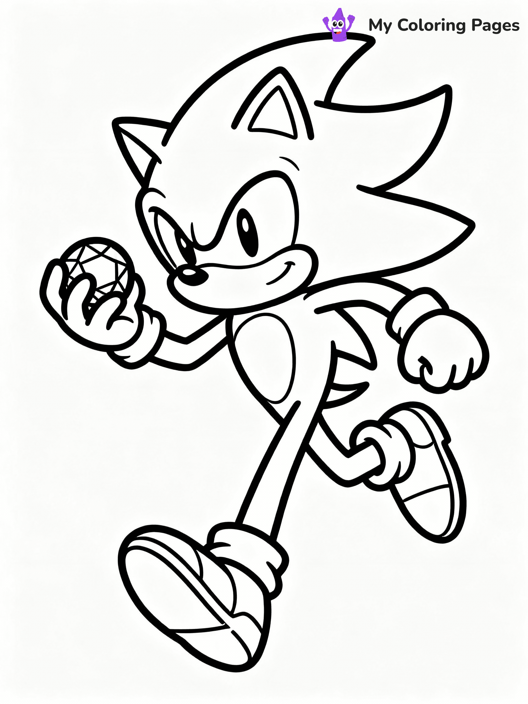 ⚠️ CRITICAL REQUIREMENT - ABSOLUTE BLACK AND WHITE ONLY ⚠️
This MUST be a BLACK AND WHITE line drawing ONLY. NO COLORS whatsoever.
- ONLY pure black lines (#000000) on pure white background (#FFFFFF)
- ABSOLUTELY NO colors, NO shading, NO gradients, NO grayscale
- If there are ANY colors in the output, the image is REJECTED
- This is a COLORING PAGE - meant to be COLORED IN by children
- The output must be UNCOLORED line art ready for coloring
⚠️ SUBJECT TO DRAW: Shadow the Hedgehog from Sonic in anime-inspired style, striking a dynamic running pose, chaos emerald in hand
(REMEMBER: Output must be BLACK AND WHITE line art only, NOT colored!)
# COLORING PAGE: BLACK OUTLINES ONLY - WHITE BACKGROUND MANDATORY
Create a **coloring book page** using EXACTLY two values: black lines, white space.
## NON-NEGOTIABLE BINARY RULES
- **ONLY #000000 (black) and #FFFFFF (white)** - NO other values exist
- **EVERY PIXEL = BLACK OR WHITE** - no gray/shading/antialiasing
- **WHITE BACKGROUND MANDATORY** - entire canvas stays white
- **ALL SHAPES HOLLOW** - everything is empty outlines waiting to be colored
- **FORBIDDEN:** fills, shading, gradients, patterns, textures, colors
- **NO SOLID REGIONS** - if it's not a thin line, it's wrong
## Universal Line Standards
- Black outlines ONLY - thin, uniform weight
- Every shape completely empty inside
- Closed contours suitable for coloring
- Simple flat illustration - zero depth/3D/realism
- **Style:** Whimsical Doodle Art Alley - rounded, friendly outlines (unless specified)
## Everything = Outline Only
- Characters/animals: hollow shapes
- Objects/clothing: empty contours
- Backgrounds/scenery: line work only
- Natural elements: outlined forms
- Dark/night areas: don't exist (use outlined symbols)
- Textures/patterns: convert to simple lines
## The Test
Can a child color EVERY white space with crayons? If any area is pre-filled/shaded/gray or colored in, it FAILS. Every shape must be waiting to receive color.
**FINAL OUTPUT**: Binary coloring page. Black lines define shapes. White spaces ready for coloring. Nothing else exists. No exceptions. Print-ready.
⚠️ FINAL REMINDER: Draw the subject "Shadow the Hedgehog from Sonic in anime-inspired style, striking a dynamic running pose, chaos emerald in hand" as BLACK AND WHITE line art. Zero colors in output.