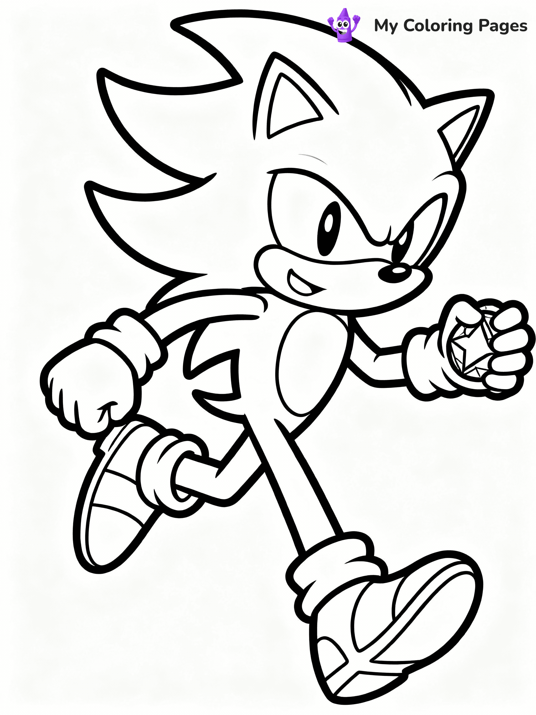⚠️ CRITICAL REQUIREMENT - ABSOLUTE BLACK AND WHITE ONLY ⚠️
This MUST be a BLACK AND WHITE line drawing ONLY. NO COLORS whatsoever.
- ONLY pure black lines (#000000) on pure white background (#FFFFFF)
- ABSOLUTELY NO colors, NO shading, NO gradients, NO grayscale
- If there are ANY colors in the output, the image is REJECTED
- This is a COLORING PAGE - meant to be COLORED IN by children
- The output must be UNCOLORED line art ready for coloring
⚠️ SUBJECT TO DRAW: Shadow the Hedgehog from Sonic in anime-inspired style, striking a dynamic running pose, chaos emerald in hand
(REMEMBER: Output must be BLACK AND WHITE line art only, NOT colored!)
# COLORING PAGE: BLACK OUTLINES ONLY - WHITE BACKGROUND MANDATORY
Create a **coloring book page** using EXACTLY two values: black lines, white space.
## NON-NEGOTIABLE BINARY RULES
- **ONLY #000000 (black) and #FFFFFF (white)** - NO other values exist
- **EVERY PIXEL = BLACK OR WHITE** - no gray/shading/antialiasing
- **WHITE BACKGROUND MANDATORY** - entire canvas stays white
- **ALL SHAPES HOLLOW** - everything is empty outlines waiting to be colored
- **FORBIDDEN:** fills, shading, gradients, patterns, textures, colors
- **NO SOLID REGIONS** - if it's not a thin line, it's wrong
## Universal Line Standards
- Black outlines ONLY - thin, uniform weight
- Every shape completely empty inside
- Closed contours suitable for coloring
- Simple flat illustration - zero depth/3D/realism
- **Style:** Whimsical Doodle Art Alley - rounded, friendly outlines (unless specified)
## Everything = Outline Only
- Characters/animals: hollow shapes
- Objects/clothing: empty contours
- Backgrounds/scenery: line work only
- Natural elements: outlined forms
- Dark/night areas: don't exist (use outlined symbols)
- Textures/patterns: convert to simple lines
## The Test
Can a child color EVERY white space with crayons? If any area is pre-filled/shaded/gray or colored in, it FAILS. Every shape must be waiting to receive color.
**FINAL OUTPUT**: Binary coloring page. Black lines define shapes. White spaces ready for coloring. Nothing else exists. No exceptions. Print-ready.
⚠️ FINAL REMINDER: Draw the subject "Shadow the Hedgehog from Sonic in anime-inspired style, striking a dynamic running pose, chaos emerald in hand" as BLACK AND WHITE line art. Zero colors in output.