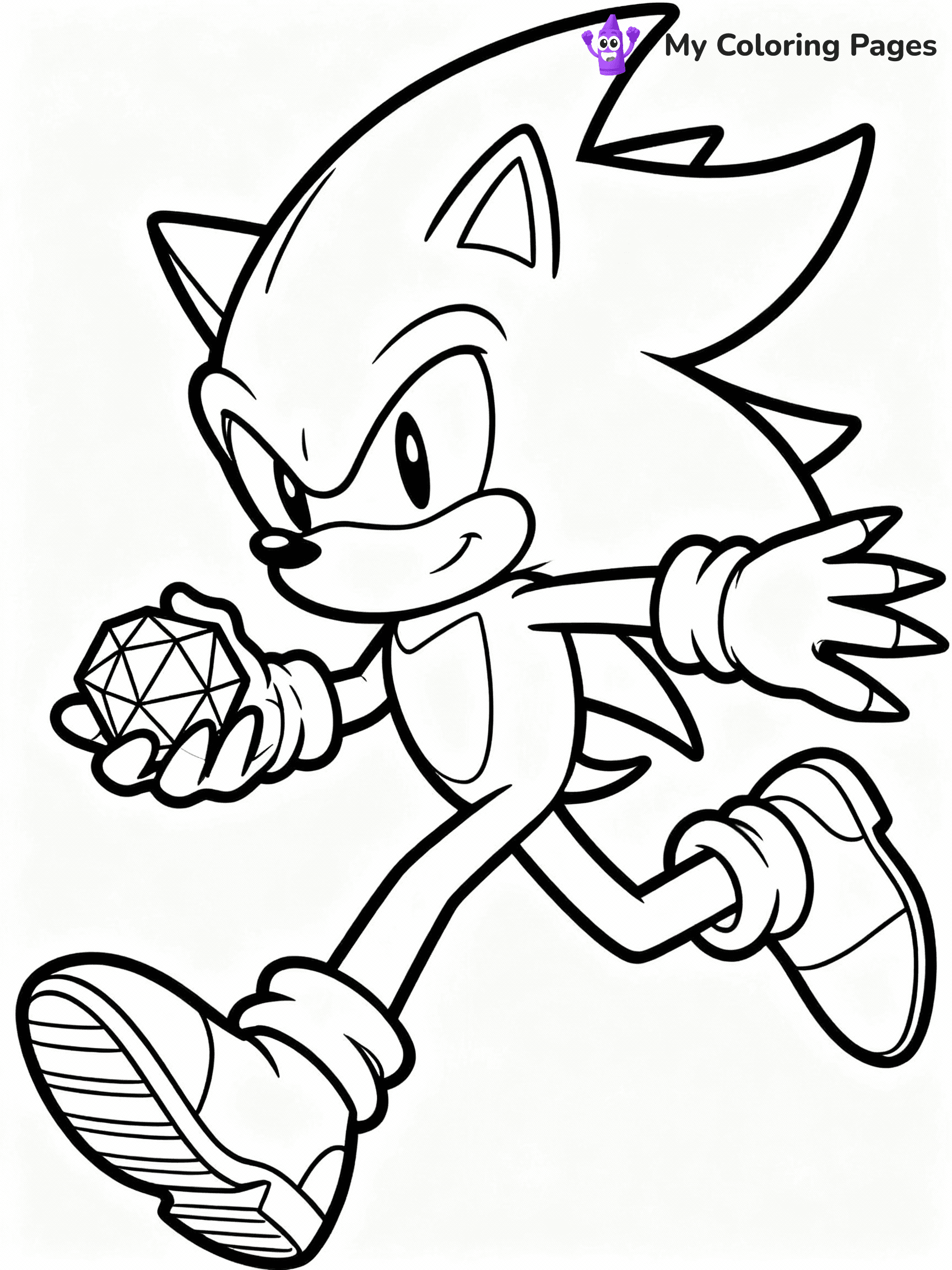 ⚠️ CRITICAL REQUIREMENT - ABSOLUTE BLACK AND WHITE ONLY ⚠️
This MUST be a BLACK AND WHITE line drawing ONLY. NO COLORS whatsoever.
- ONLY pure black lines (#000000) on pure white background (#FFFFFF)
- ABSOLUTELY NO colors, NO shading, NO gradients, NO grayscale
- If there are ANY colors in the output, the image is REJECTED
- This is a COLORING PAGE - meant to be COLORED IN by children
- The output must be UNCOLORED line art ready for coloring
⚠️ SUBJECT TO DRAW: Shadow the Hedgehog from Sonic in anime-inspired style, striking a dynamic running pose, chaos emerald in hand
(REMEMBER: Output must be BLACK AND WHITE line art only, NOT colored!)
# COLORING PAGE: BLACK OUTLINES ONLY - WHITE BACKGROUND MANDATORY
Create a **coloring book page** using EXACTLY two values: black lines, white space.
## NON-NEGOTIABLE BINARY RULES
- **ONLY #000000 (black) and #FFFFFF (white)** - NO other values exist
- **EVERY PIXEL = BLACK OR WHITE** - no gray/shading/antialiasing
- **WHITE BACKGROUND MANDATORY** - entire canvas stays white
- **ALL SHAPES HOLLOW** - everything is empty outlines waiting to be colored
- **FORBIDDEN:** fills, shading, gradients, patterns, textures, colors
- **NO SOLID REGIONS** - if it's not a thin line, it's wrong
## Universal Line Standards
- Black outlines ONLY - thin, uniform weight
- Every shape completely empty inside
- Closed contours suitable for coloring
- Simple flat illustration - zero depth/3D/realism
- **Style:** Whimsical Doodle Art Alley - rounded, friendly outlines (unless specified)
## Everything = Outline Only
- Characters/animals: hollow shapes
- Objects/clothing: empty contours
- Backgrounds/scenery: line work only
- Natural elements: outlined forms
- Dark/night areas: don't exist (use outlined symbols)
- Textures/patterns: convert to simple lines
## The Test
Can a child color EVERY white space with crayons? If any area is pre-filled/shaded/gray or colored in, it FAILS. Every shape must be waiting to receive color.
**FINAL OUTPUT**: Binary coloring page. Black lines define shapes. White spaces ready for coloring. Nothing else exists. No exceptions. Print-ready.
⚠️ FINAL REMINDER: Draw the subject "Shadow the Hedgehog from Sonic in anime-inspired style, striking a dynamic running pose, chaos emerald in hand" as BLACK AND WHITE line art. Zero colors in output.