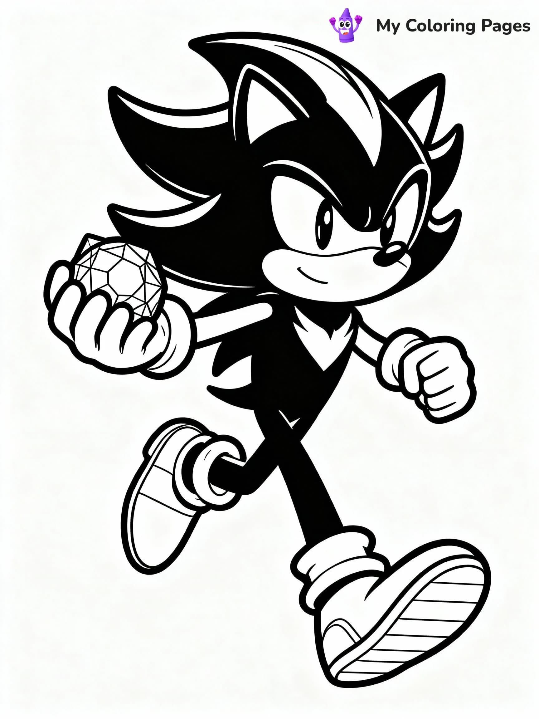 Shadow Coloring Pages - 17