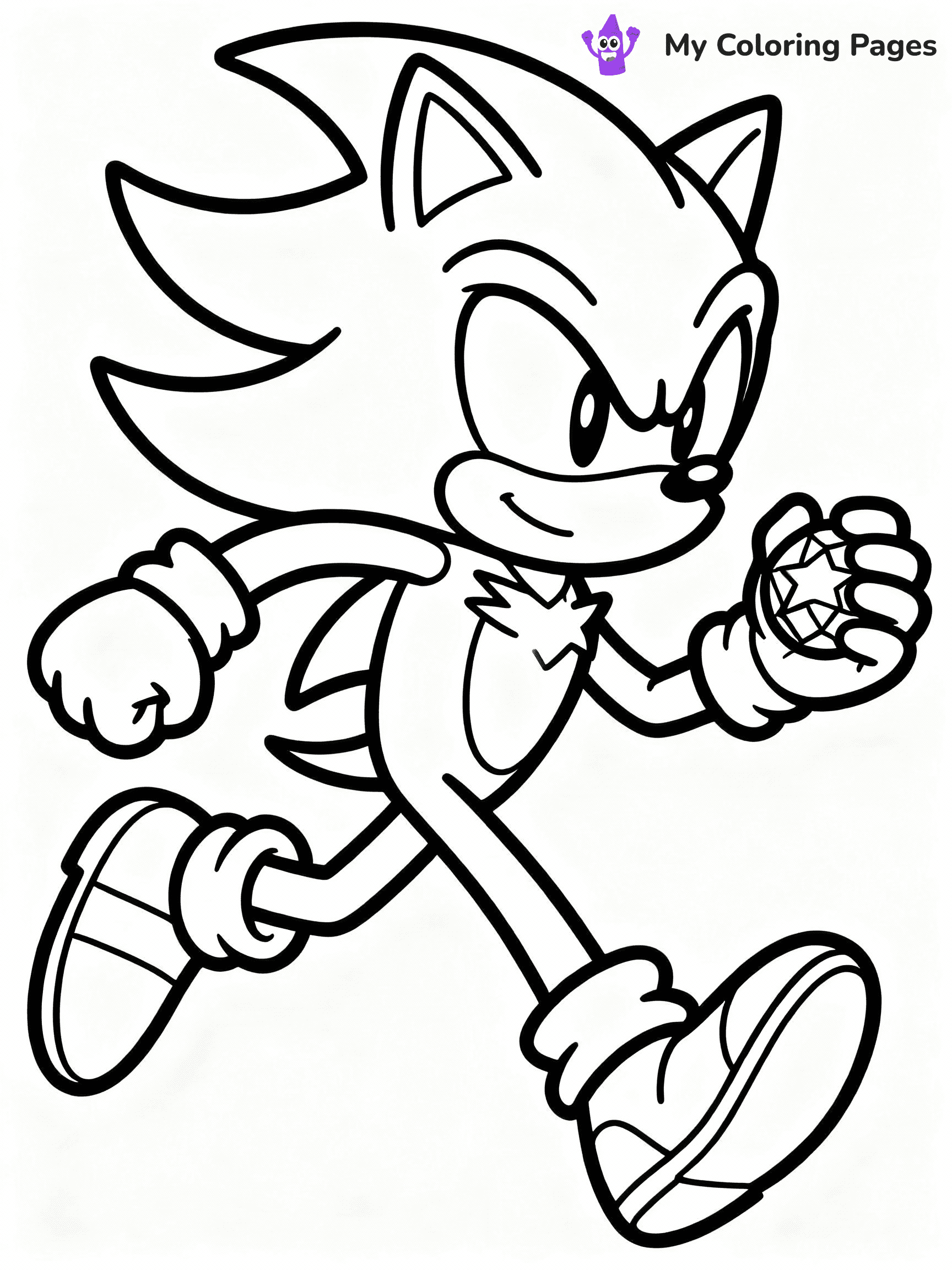 ⚠️ CRITICAL REQUIREMENT - ABSOLUTE BLACK AND WHITE ONLY ⚠️
This MUST be a BLACK AND WHITE line drawing ONLY. NO COLORS whatsoever.
- ONLY pure black lines (#000000) on pure white background (#FFFFFF)
- ABSOLUTELY NO colors, NO shading, NO gradients, NO grayscale
- If there are ANY colors in the output, the image is REJECTED
- This is a COLORING PAGE - meant to be COLORED IN by children
- The output must be UNCOLORED line art ready for coloring
⚠️ SUBJECT TO DRAW: Shadow the Hedgehog from Sonic in anime-inspired style, striking a dynamic running pose, chaos emerald in hand
(REMEMBER: Output must be BLACK AND WHITE line art only, NOT colored!)
# COLORING PAGE: BLACK OUTLINES ONLY - WHITE BACKGROUND MANDATORY
Create a **coloring book page** using EXACTLY two values: black lines, white space.
## NON-NEGOTIABLE BINARY RULES
- **ONLY #000000 (black) and #FFFFFF (white)** - NO other values exist
- **EVERY PIXEL = BLACK OR WHITE** - no gray/shading/antialiasing
- **WHITE BACKGROUND MANDATORY** - entire canvas stays white
- **ALL SHAPES HOLLOW** - everything is empty outlines waiting to be colored
- **FORBIDDEN:** fills, shading, gradients, patterns, textures, colors
- **NO SOLID REGIONS** - if it's not a thin line, it's wrong
## Universal Line Standards
- Black outlines ONLY - thin, uniform weight
- Every shape completely empty inside
- Closed contours suitable for coloring
- Simple flat illustration - zero depth/3D/realism
- **Style:** Whimsical Doodle Art Alley - rounded, friendly outlines (unless specified)
## Everything = Outline Only
- Characters/animals: hollow shapes
- Objects/clothing: empty contours
- Backgrounds/scenery: line work only
- Natural elements: outlined forms
- Dark/night areas: don't exist (use outlined symbols)
- Textures/patterns: convert to simple lines
## The Test
Can a child color EVERY white space with crayons? If any area is pre-filled/shaded/gray or colored in, it FAILS. Every shape must be waiting to receive color.
**FINAL OUTPUT**: Binary coloring page. Black lines define shapes. White spaces ready for coloring. Nothing else exists. No exceptions. Print-ready.
⚠️ FINAL REMINDER: Draw the subject "Shadow the Hedgehog from Sonic in anime-inspired style, striking a dynamic running pose, chaos emerald in hand" as BLACK AND WHITE line art. Zero colors in output.