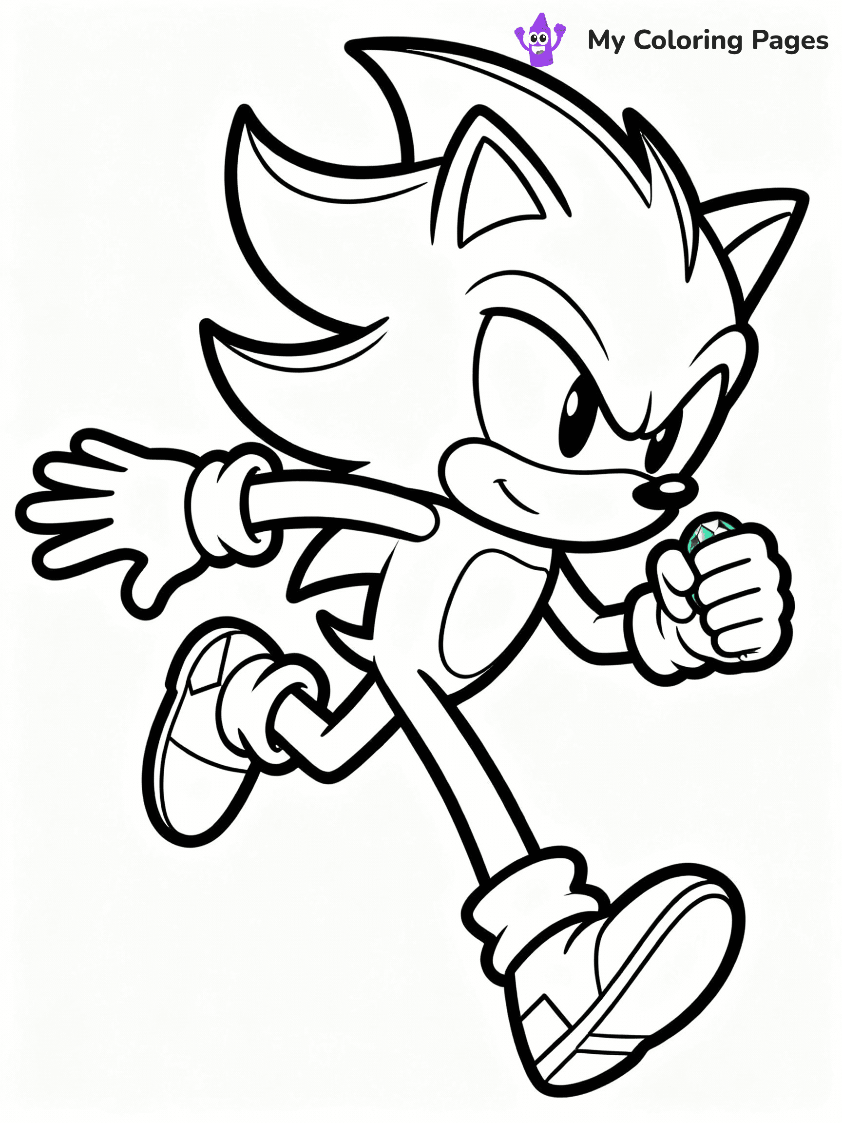 ⚠️ CRITICAL REQUIREMENT - ABSOLUTE BLACK AND WHITE ONLY ⚠️
This MUST be a BLACK AND WHITE line drawing ONLY. NO COLORS whatsoever.
- ONLY pure black lines (#000000) on pure white background (#FFFFFF)
- ABSOLUTELY NO colors, NO shading, NO gradients, NO grayscale
- If there are ANY colors in the output, the image is REJECTED
- This is a COLORING PAGE - meant to be COLORED IN by children
- The output must be UNCOLORED line art ready for coloring
⚠️ SUBJECT TO DRAW: Shadow the Hedgehog from Sonic in anime-inspired style, striking a dynamic running pose, chaos emerald in hand
(REMEMBER: Output must be BLACK AND WHITE line art only, NOT colored!)
# COLORING PAGE: BLACK OUTLINES ONLY - WHITE BACKGROUND MANDATORY
Create a **coloring book page** using EXACTLY two values: black lines, white space.
## NON-NEGOTIABLE BINARY RULES
- **ONLY #000000 (black) and #FFFFFF (white)** - NO other values exist
- **EVERY PIXEL = BLACK OR WHITE** - no gray/shading/antialiasing
- **WHITE BACKGROUND MANDATORY** - entire canvas stays white
- **ALL SHAPES HOLLOW** - everything is empty outlines waiting to be colored
- **FORBIDDEN:** fills, shading, gradients, patterns, textures, colors
- **NO SOLID REGIONS** - if it's not a thin line, it's wrong
## Universal Line Standards
- Black outlines ONLY - thin, uniform weight
- Every shape completely empty inside
- Closed contours suitable for coloring
- Simple flat illustration - zero depth/3D/realism
- **Style:** Whimsical Doodle Art Alley - rounded, friendly outlines (unless specified)
## Everything = Outline Only
- Characters/animals: hollow shapes
- Objects/clothing: empty contours
- Backgrounds/scenery: line work only
- Natural elements: outlined forms
- Dark/night areas: don't exist (use outlined symbols)
- Textures/patterns: convert to simple lines
## The Test
Can a child color EVERY white space with crayons? If any area is pre-filled/shaded/gray or colored in, it FAILS. Every shape must be waiting to receive color.
**FINAL OUTPUT**: Binary coloring page. Black lines define shapes. White spaces ready for coloring. Nothing else exists. No exceptions. Print-ready.
⚠️ FINAL REMINDER: Draw the subject "Shadow the Hedgehog from Sonic in anime-inspired style, striking a dynamic running pose, chaos emerald in hand" as BLACK AND WHITE line art. Zero colors in output.