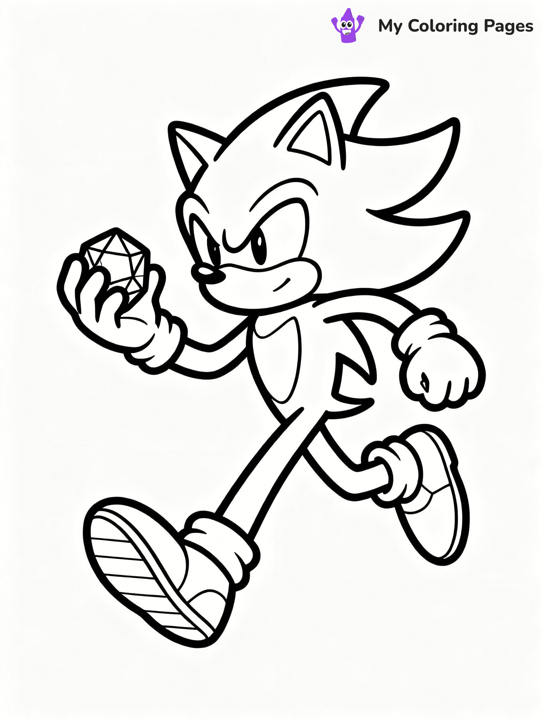 ⚠️ CRITICAL REQUIREMENT - ABSOLUTE BLACK AND WHITE ONLY ⚠️
This MUST be a BLACK AND WHITE line drawing ONLY. NO COLORS whatsoever.
- ONLY pure black lines (#000000) on pure white background (#FFFFFF)
- ABSOLUTELY NO colors, NO shading, NO gradients, NO grayscale
- If there are ANY colors in the output, the image is REJECTED
- This is a COLORING PAGE - meant to be COLORED IN by children
- The output must be UNCOLORED line art ready for coloring
⚠️ SUBJECT TO DRAW: Shadow the Hedgehog from Sonic in anime-inspired style, striking a dynamic running pose, chaos emerald in hand
(REMEMBER: Output must be BLACK AND WHITE line art only, NOT colored!)
# COLORING PAGE: BLACK OUTLINES ONLY - WHITE BACKGROUND MANDATORY
Create a **coloring book page** using EXACTLY two values: black lines, white space.
## NON-NEGOTIABLE BINARY RULES
- **ONLY #000000 (black) and #FFFFFF (white)** - NO other values exist
- **EVERY PIXEL = BLACK OR WHITE** - no gray/shading/antialiasing
- **WHITE BACKGROUND MANDATORY** - entire canvas stays white
- **ALL SHAPES HOLLOW** - everything is empty outlines waiting to be colored
- **FORBIDDEN:** fills, shading, gradients, patterns, textures, colors
- **NO SOLID REGIONS** - if it's not a thin line, it's wrong
## Universal Line Standards
- Black outlines ONLY - thin, uniform weight
- Every shape completely empty inside
- Closed contours suitable for coloring
- Simple flat illustration - zero depth/3D/realism
- **Style:** Whimsical Doodle Art Alley - rounded, friendly outlines (unless specified)
## Everything = Outline Only
- Characters/animals: hollow shapes
- Objects/clothing: empty contours
- Backgrounds/scenery: line work only
- Natural elements: outlined forms
- Dark/night areas: don't exist (use outlined symbols)
- Textures/patterns: convert to simple lines
## The Test
Can a child color EVERY white space with crayons? If any area is pre-filled/shaded/gray or colored in, it FAILS. Every shape must be waiting to receive color.
**FINAL OUTPUT**: Binary coloring page. Black lines define shapes. White spaces ready for coloring. Nothing else exists. No exceptions. Print-ready.
⚠️ FINAL REMINDER: Draw the subject "Shadow the Hedgehog from Sonic in anime-inspired style, striking a dynamic running pose, chaos emerald in hand" as BLACK AND WHITE line art. Zero colors in output.