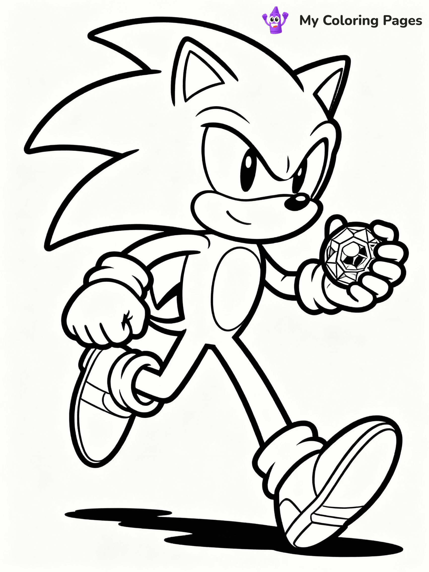 ⚠️ CRITICAL REQUIREMENT - ABSOLUTE BLACK AND WHITE ONLY ⚠️
This MUST be a BLACK AND WHITE line drawing ONLY. NO COLORS whatsoever.
- ONLY pure black lines (#000000) on pure white background (#FFFFFF)
- ABSOLUTELY NO colors, NO shading, NO gradients, NO grayscale
- If there are ANY colors in the output, the image is REJECTED
- This is a COLORING PAGE - meant to be COLORED IN by children
- The output must be UNCOLORED line art ready for coloring
⚠️ SUBJECT TO DRAW: Shadow the Hedgehog from Sonic in anime-inspired style, striking a dynamic running pose, chaos emerald in hand
(REMEMBER: Output must be BLACK AND WHITE line art only, NOT colored!)
# COLORING PAGE: BLACK OUTLINES ONLY - WHITE BACKGROUND MANDATORY
Create a **coloring book page** using EXACTLY two values: black lines, white space.
## NON-NEGOTIABLE BINARY RULES
- **ONLY #000000 (black) and #FFFFFF (white)** - NO other values exist
- **EVERY PIXEL = BLACK OR WHITE** - no gray/shading/antialiasing
- **WHITE BACKGROUND MANDATORY** - entire canvas stays white
- **ALL SHAPES HOLLOW** - everything is empty outlines waiting to be colored
- **FORBIDDEN:** fills, shading, gradients, patterns, textures, colors
- **NO SOLID REGIONS** - if it's not a thin line, it's wrong
## Universal Line Standards
- Black outlines ONLY - thin, uniform weight
- Every shape completely empty inside
- Closed contours suitable for coloring
- Simple flat illustration - zero depth/3D/realism
- **Style:** Whimsical Doodle Art Alley - rounded, friendly outlines (unless specified)
## Everything = Outline Only
- Characters/animals: hollow shapes
- Objects/clothing: empty contours
- Backgrounds/scenery: line work only
- Natural elements: outlined forms
- Dark/night areas: don't exist (use outlined symbols)
- Textures/patterns: convert to simple lines
## The Test
Can a child color EVERY white space with crayons? If any area is pre-filled/shaded/gray or colored in, it FAILS. Every shape must be waiting to receive color.
**FINAL OUTPUT**: Binary coloring page. Black lines define shapes. White spaces ready for coloring. Nothing else exists. No exceptions. Print-ready.
⚠️ FINAL REMINDER: Draw the subject "Shadow the Hedgehog from Sonic in anime-inspired style, striking a dynamic running pose, chaos emerald in hand" as BLACK AND WHITE line art. Zero colors in output.