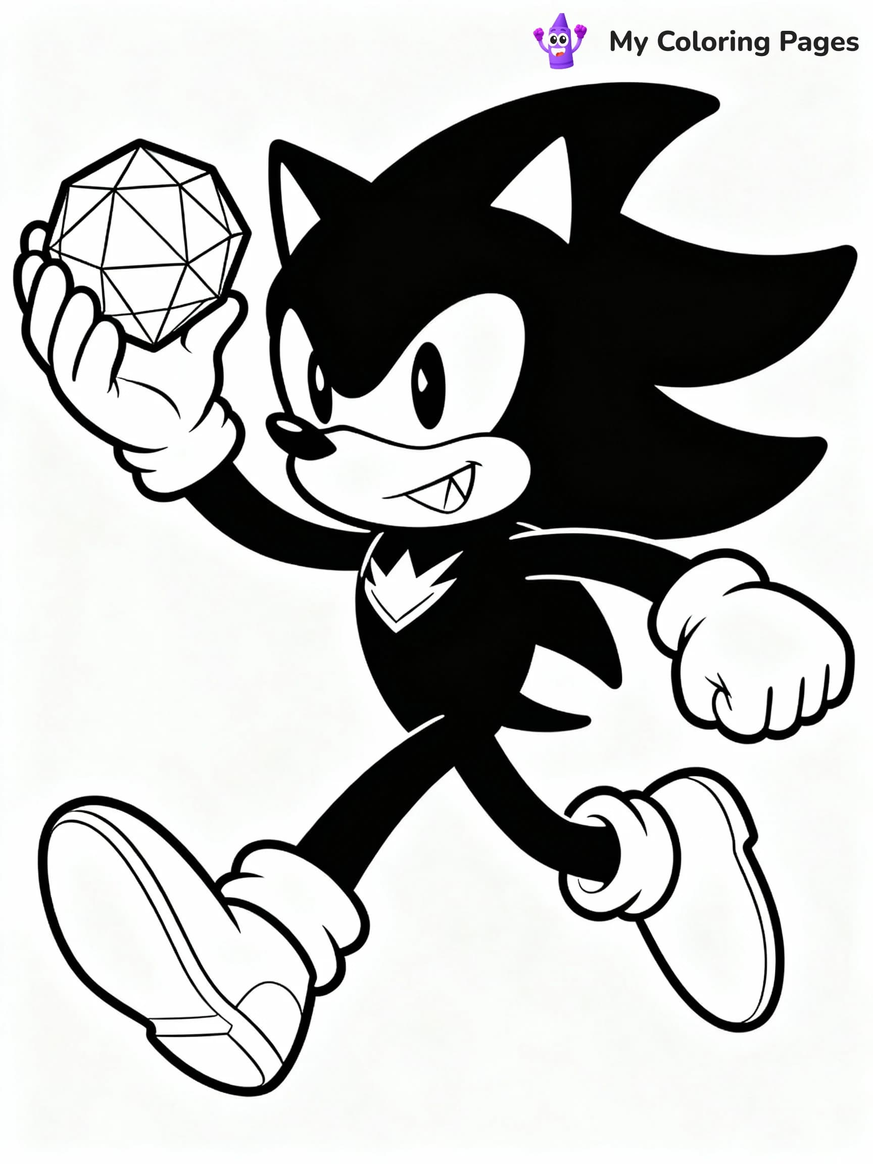 Shadow Coloring Pages - 12