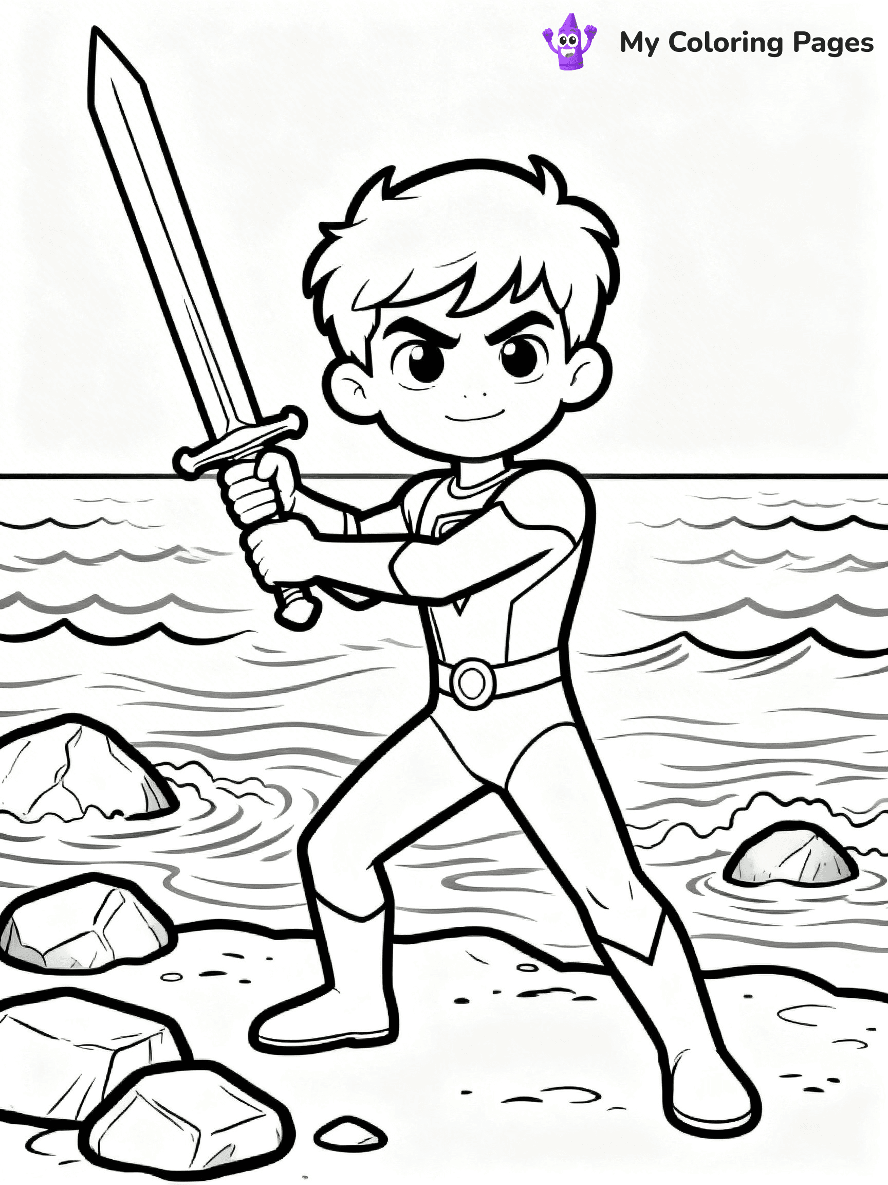Aquaman Coloring Pages - 26