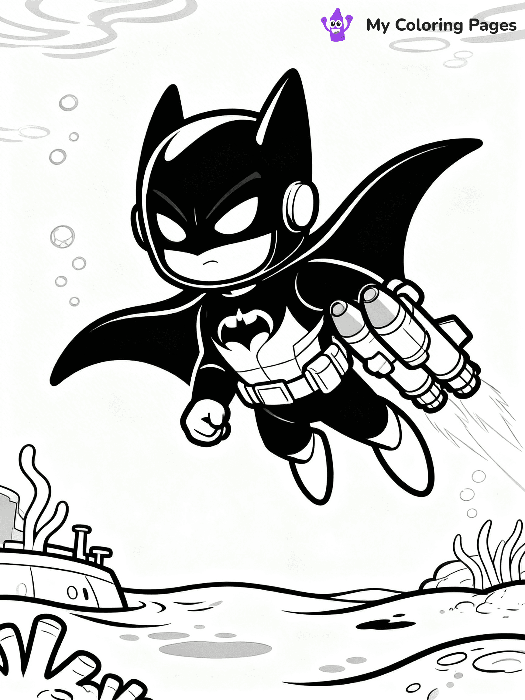 Aquaman Coloring Pages - 6
