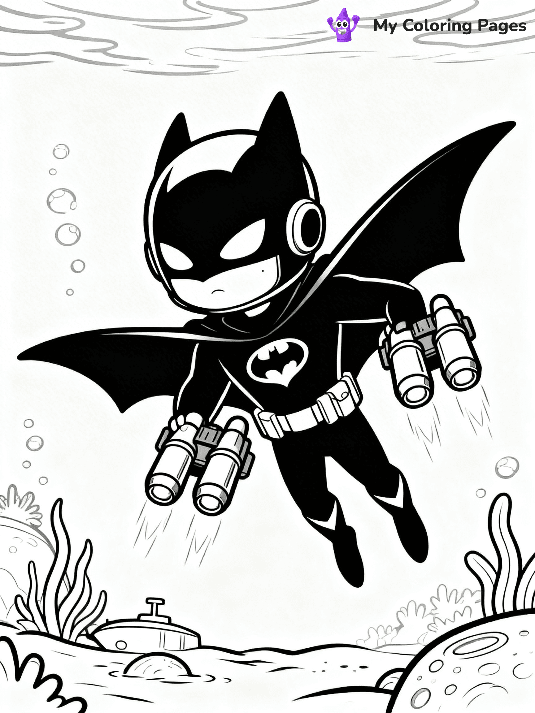 Aquaman Coloring Pages - 5