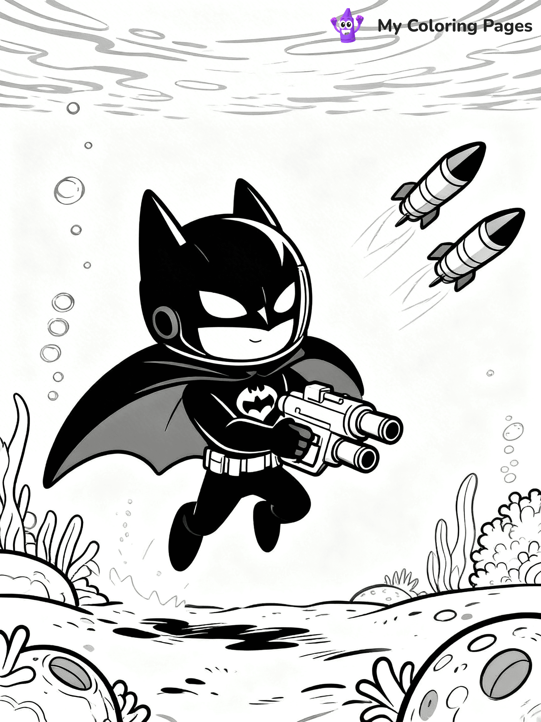 Aquaman Coloring Pages - 4