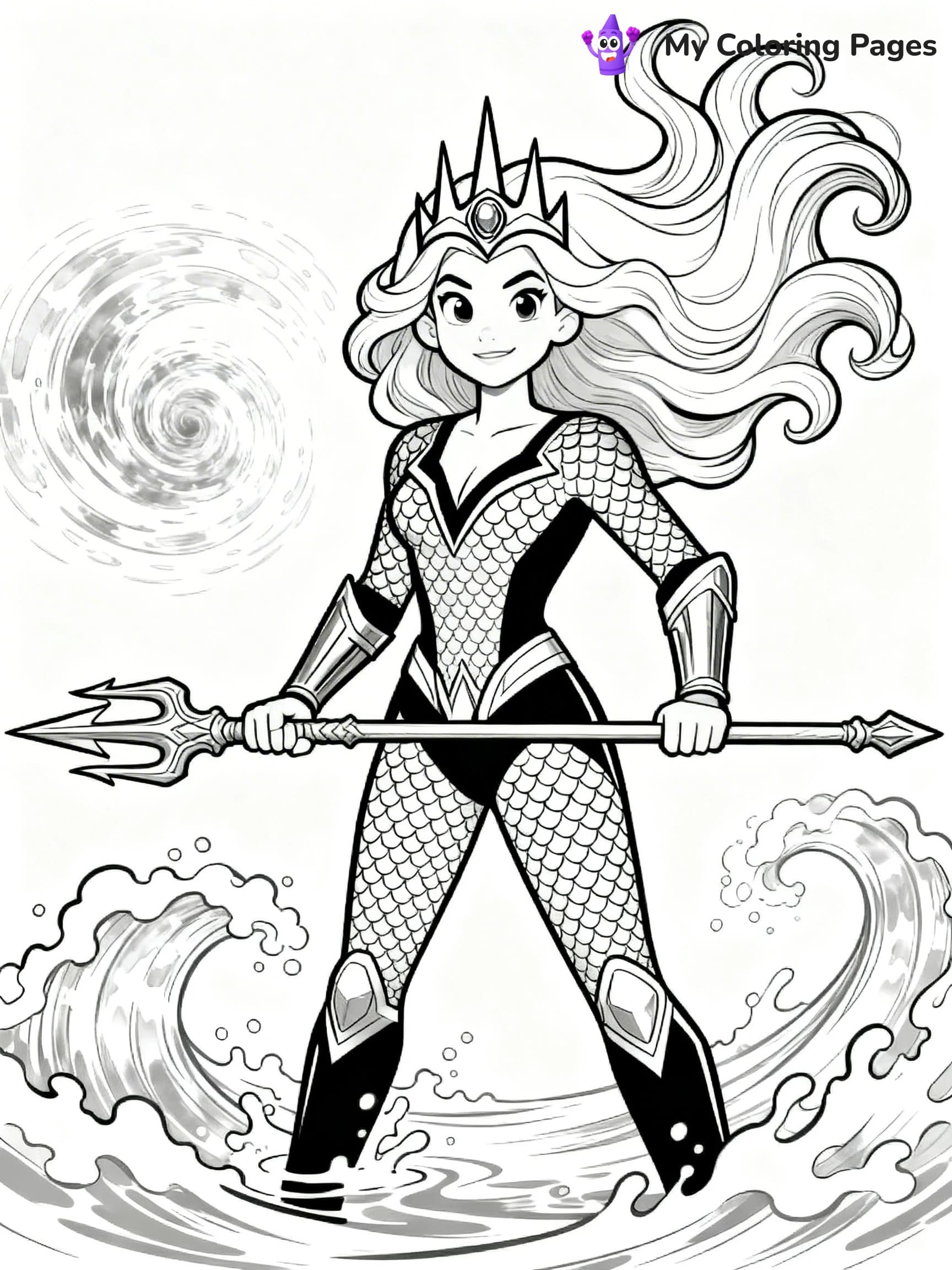 Aquaman Coloring Pages - 21