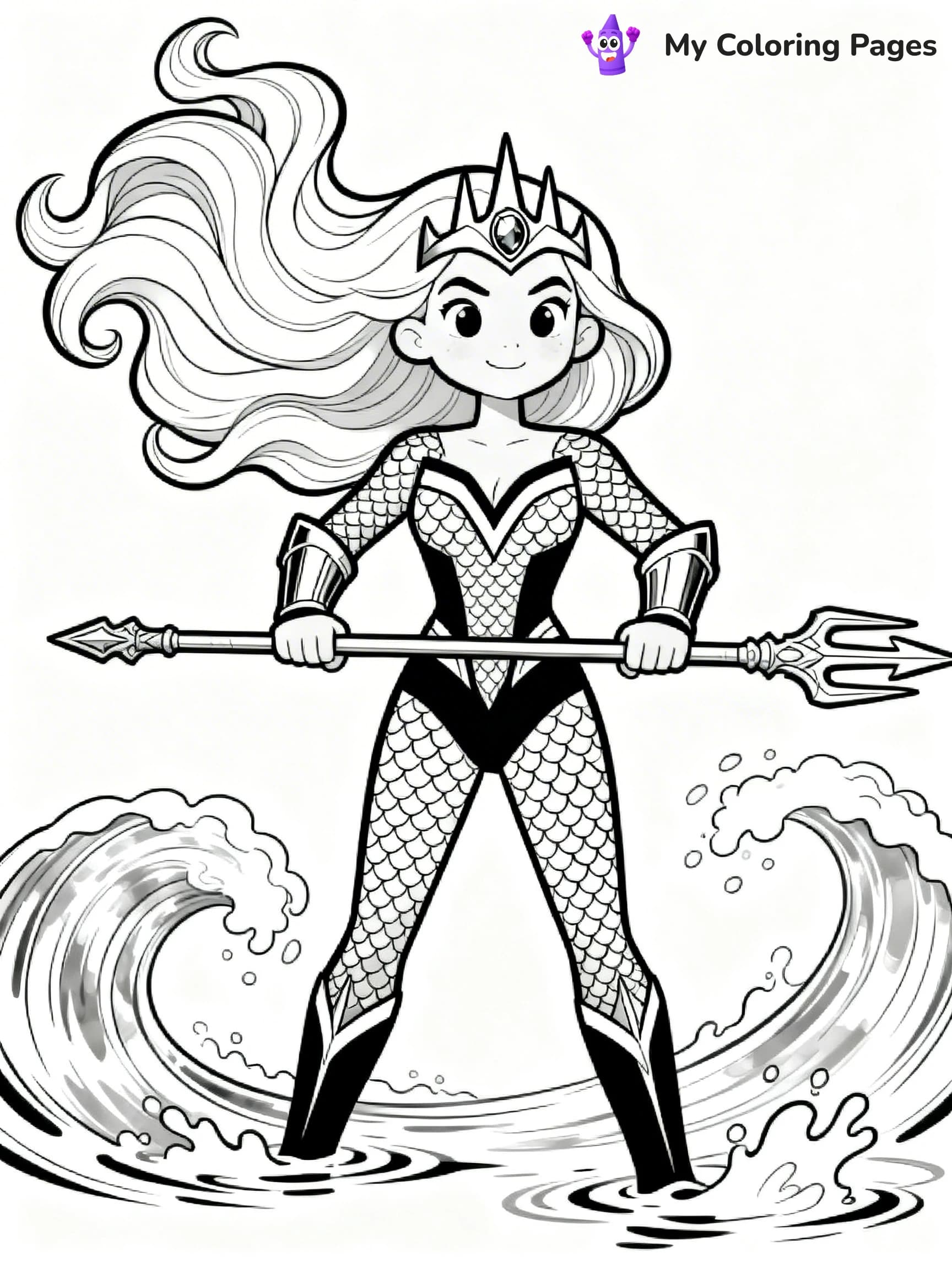 Aquaman Coloring Pages - 5