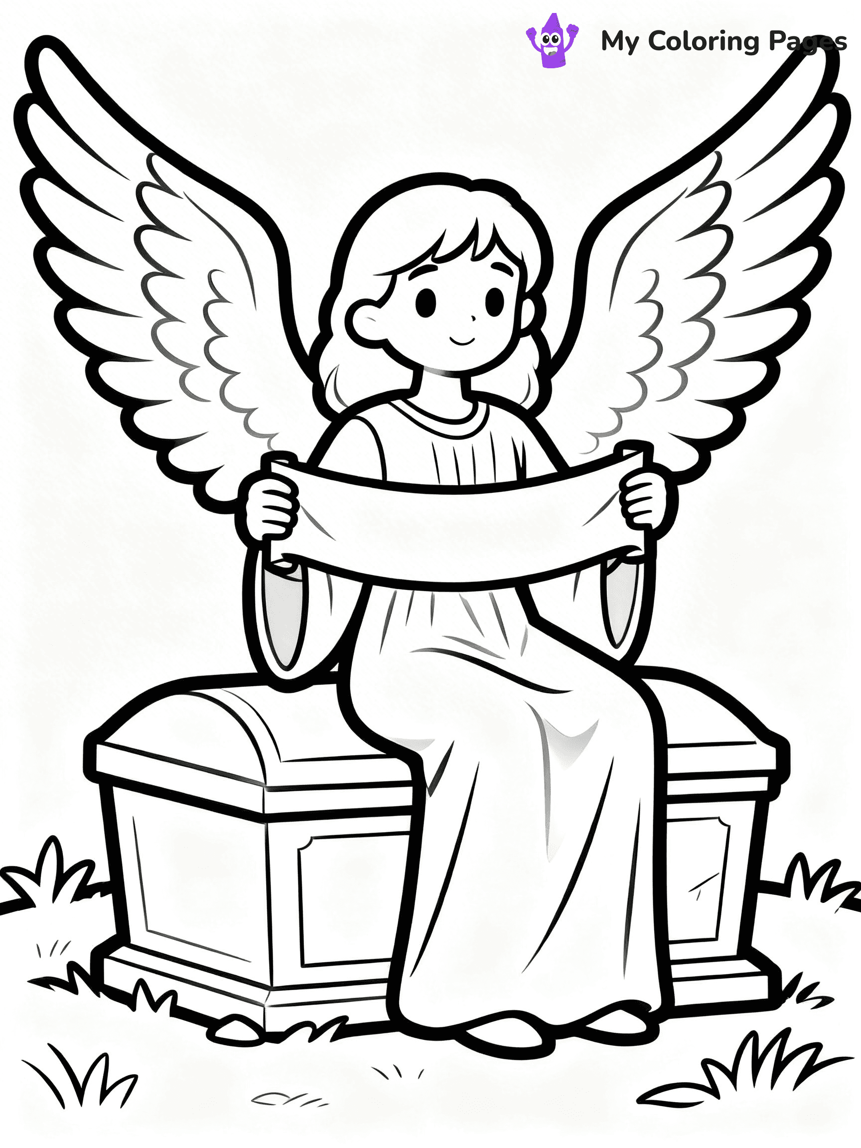 Empty Tomb Coloring Pages - 12