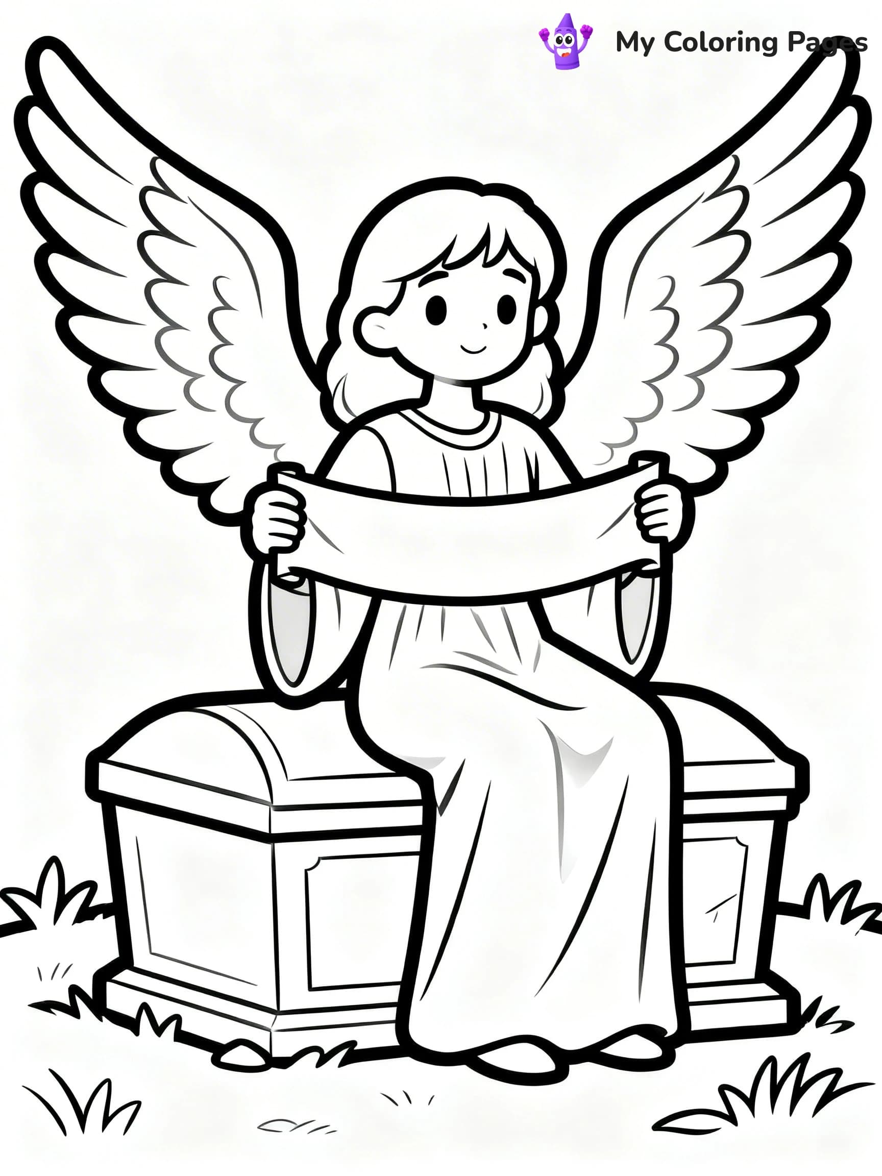 Empty Tomb Coloring Pages - 12