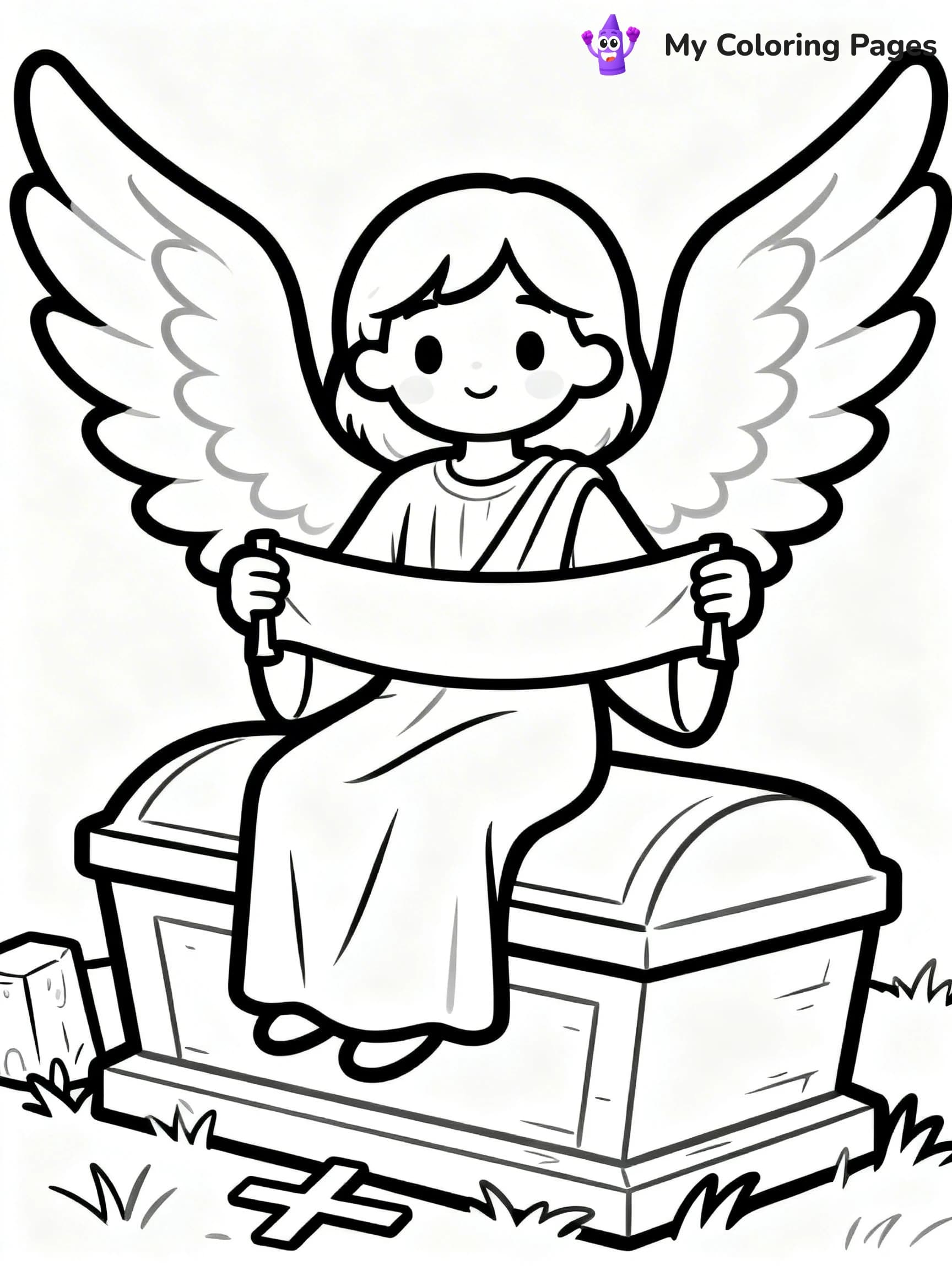 Empty Tomb Coloring Pages - 11