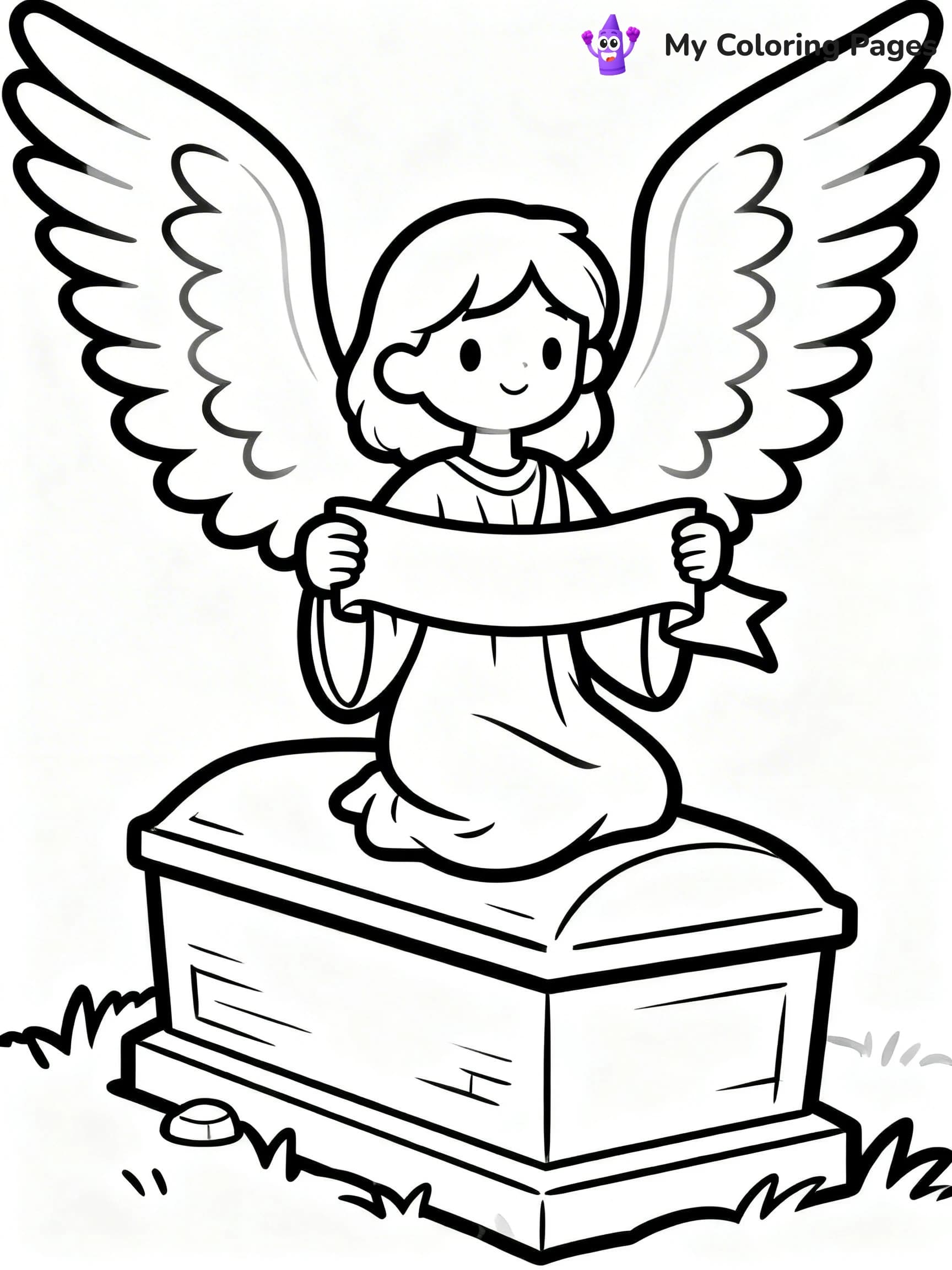 Empty Tomb Coloring Pages - 10