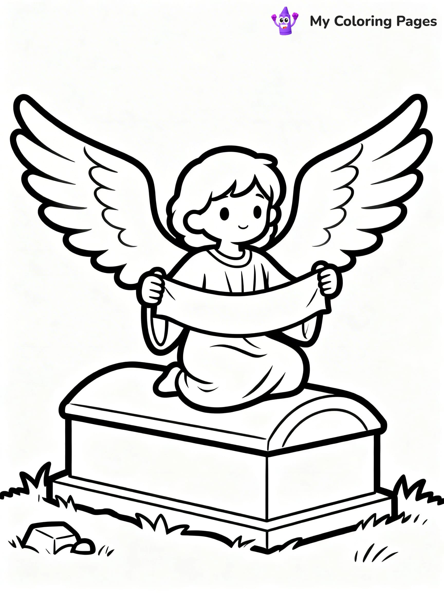 Empty Tomb Coloring Pages - 9