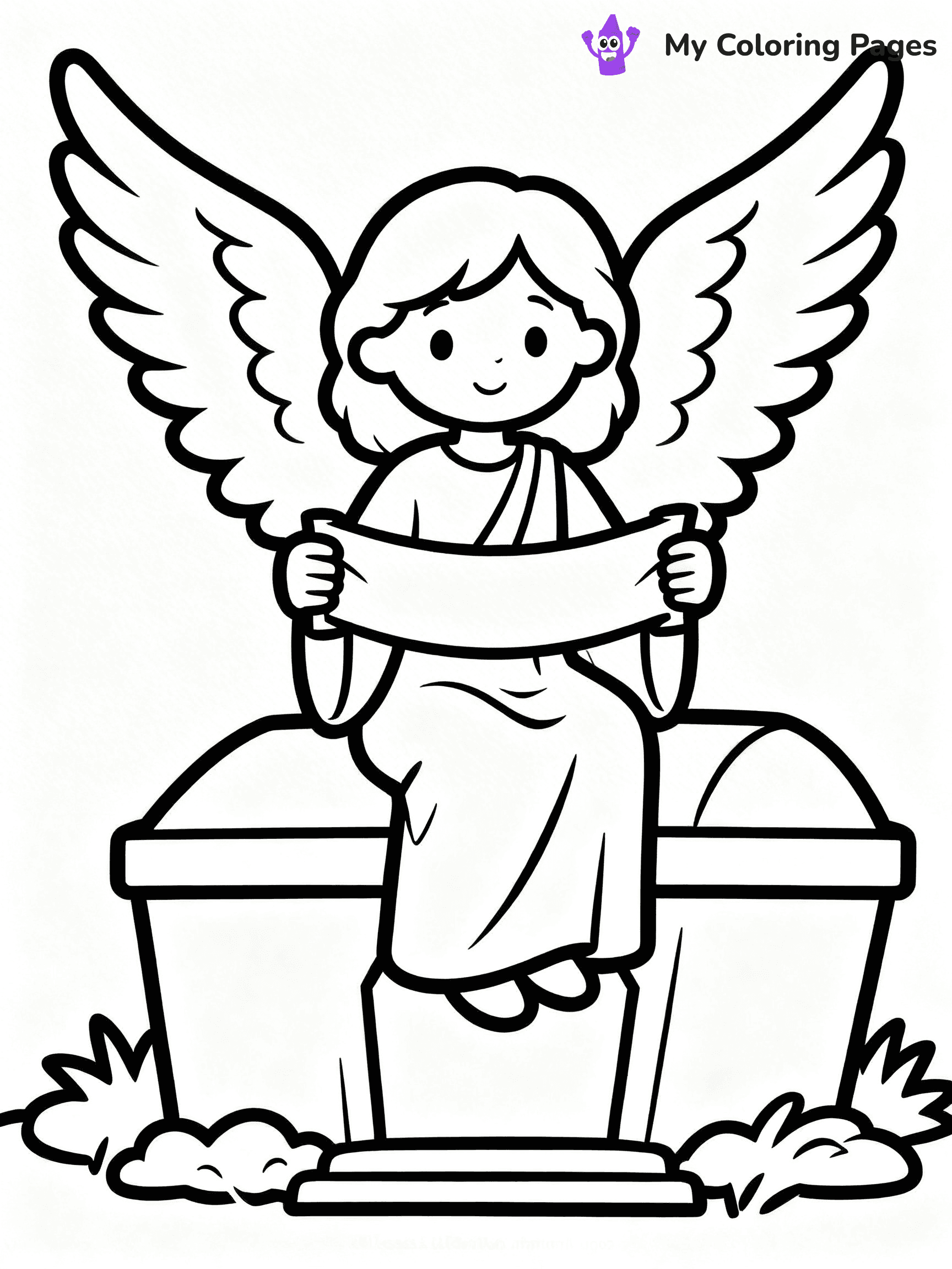 Empty Tomb Coloring Pages - 8