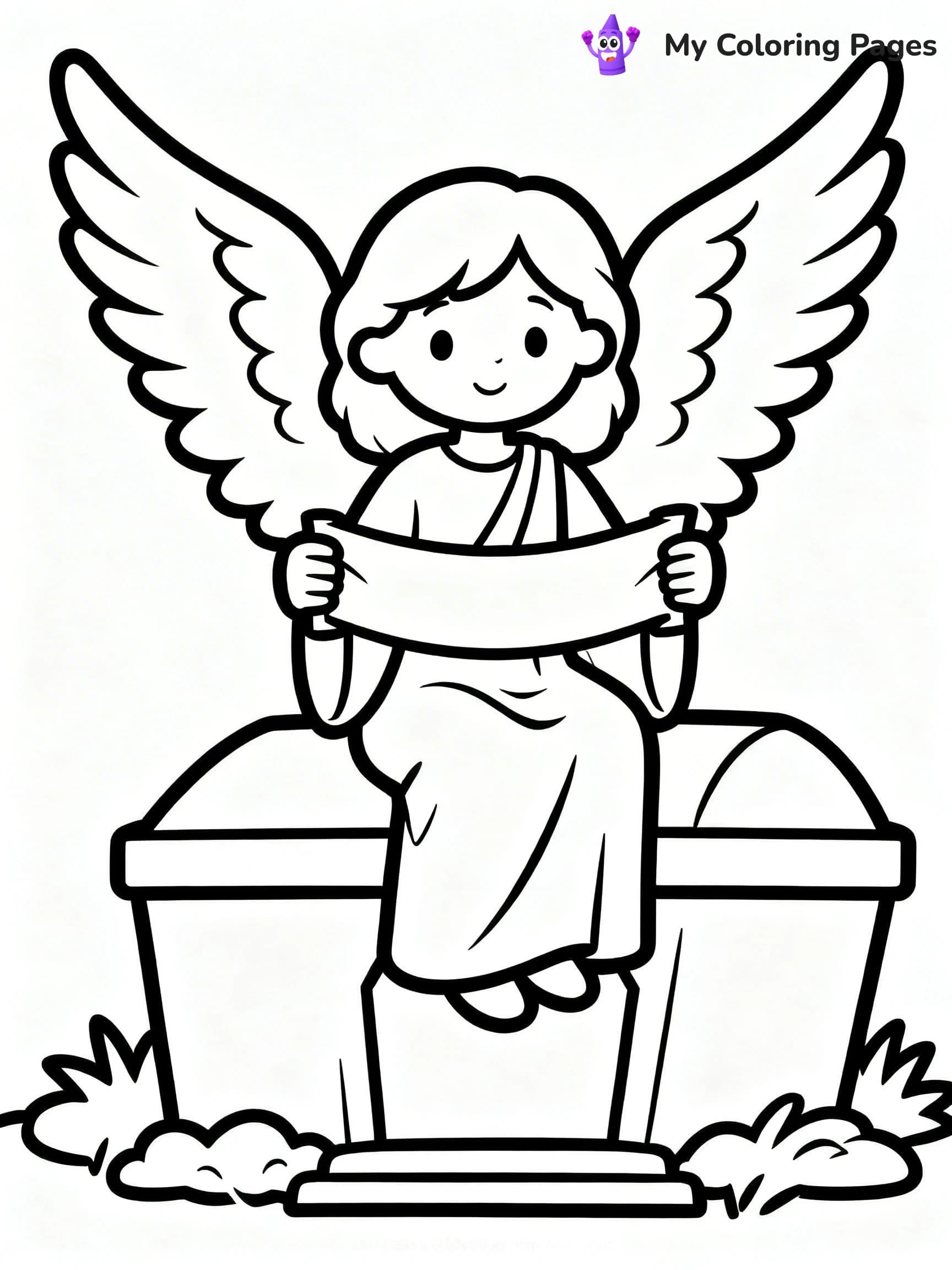 Empty Tomb Coloring Pages - 8