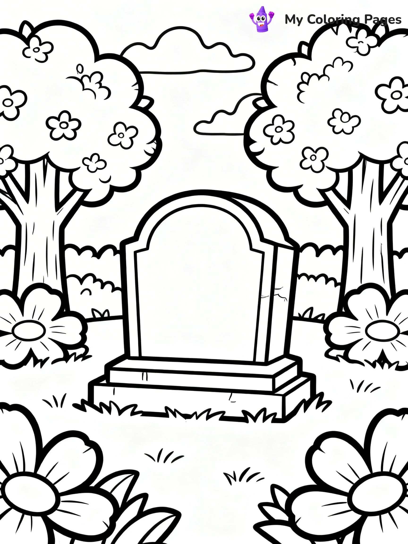 Empty Tomb Coloring Pages - 6