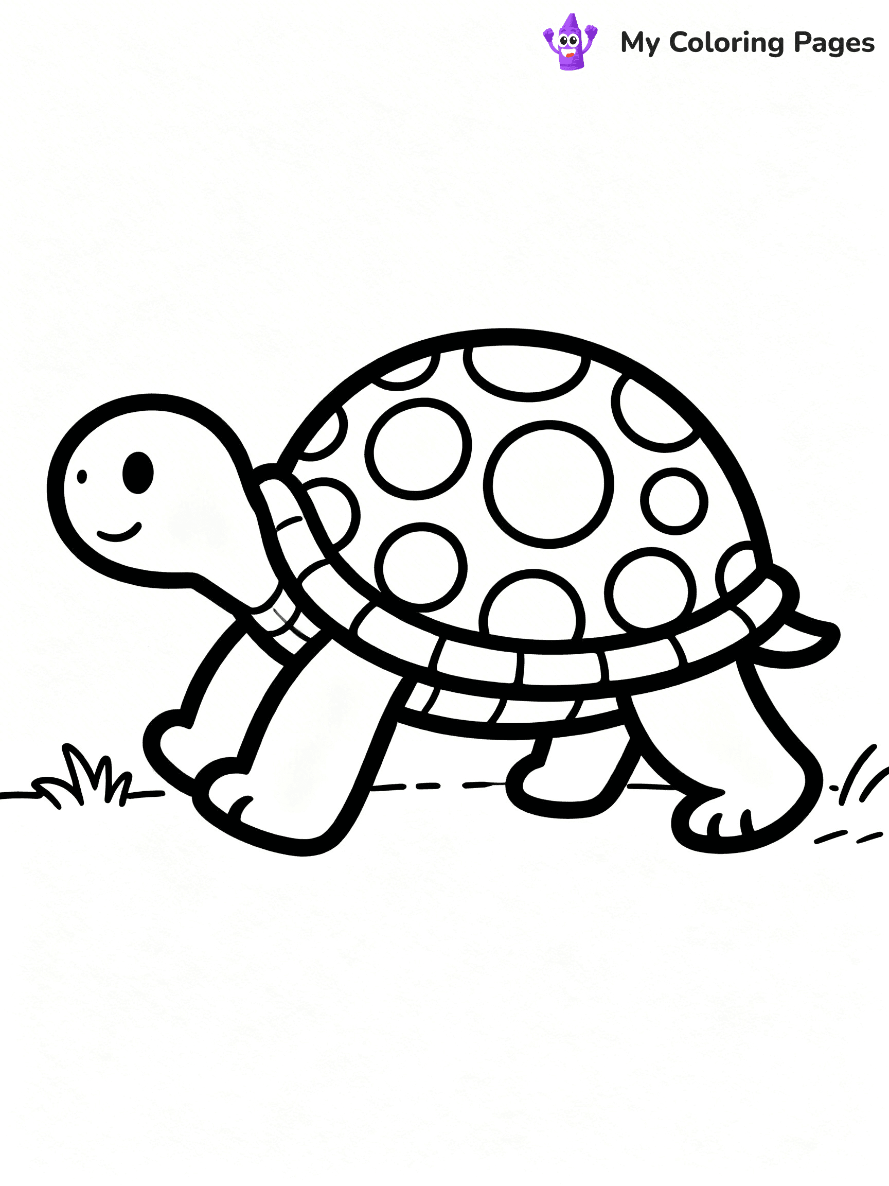 Dot Coloring Pages - 1