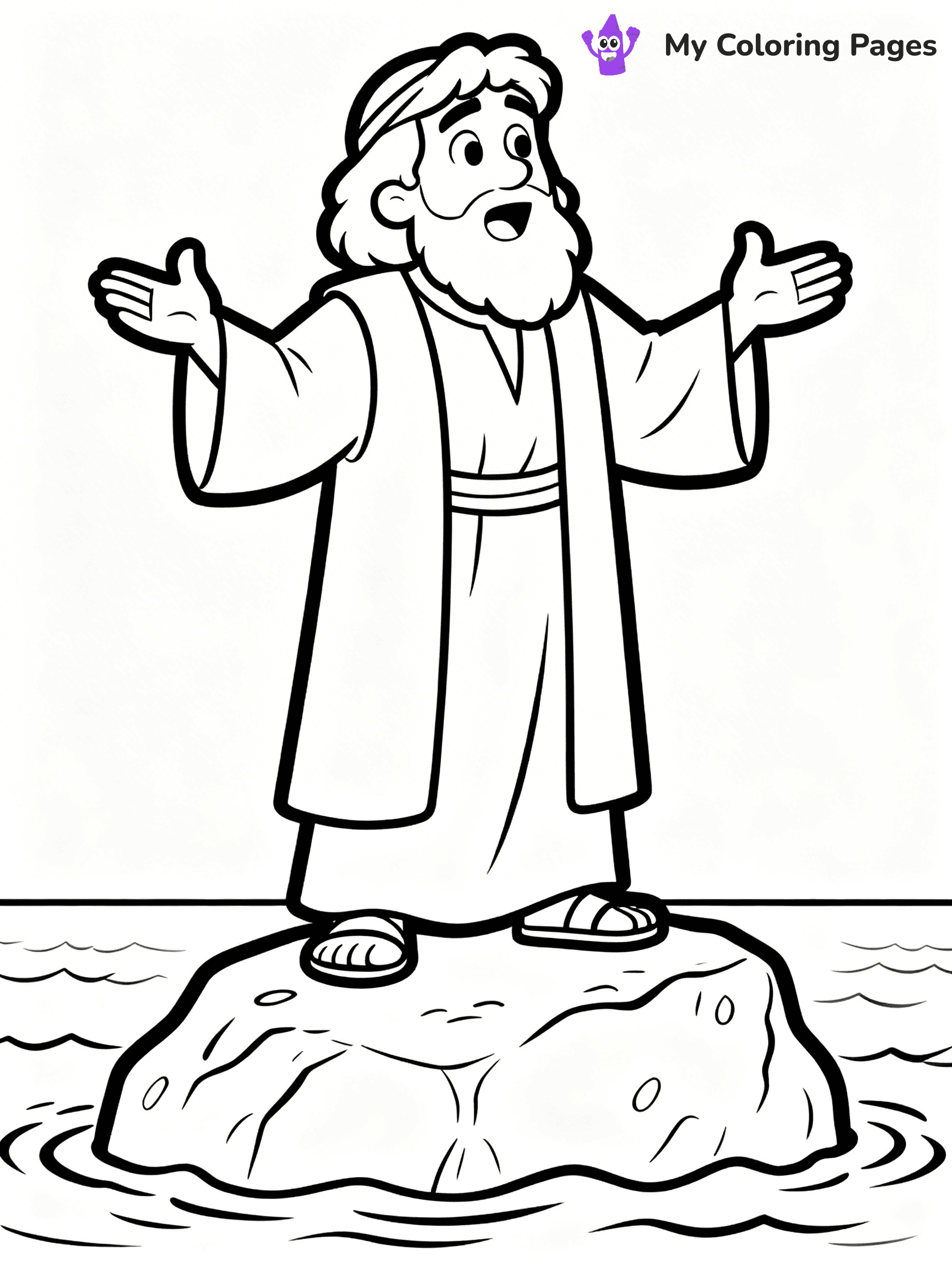 Jonah Coloring Pages - 13