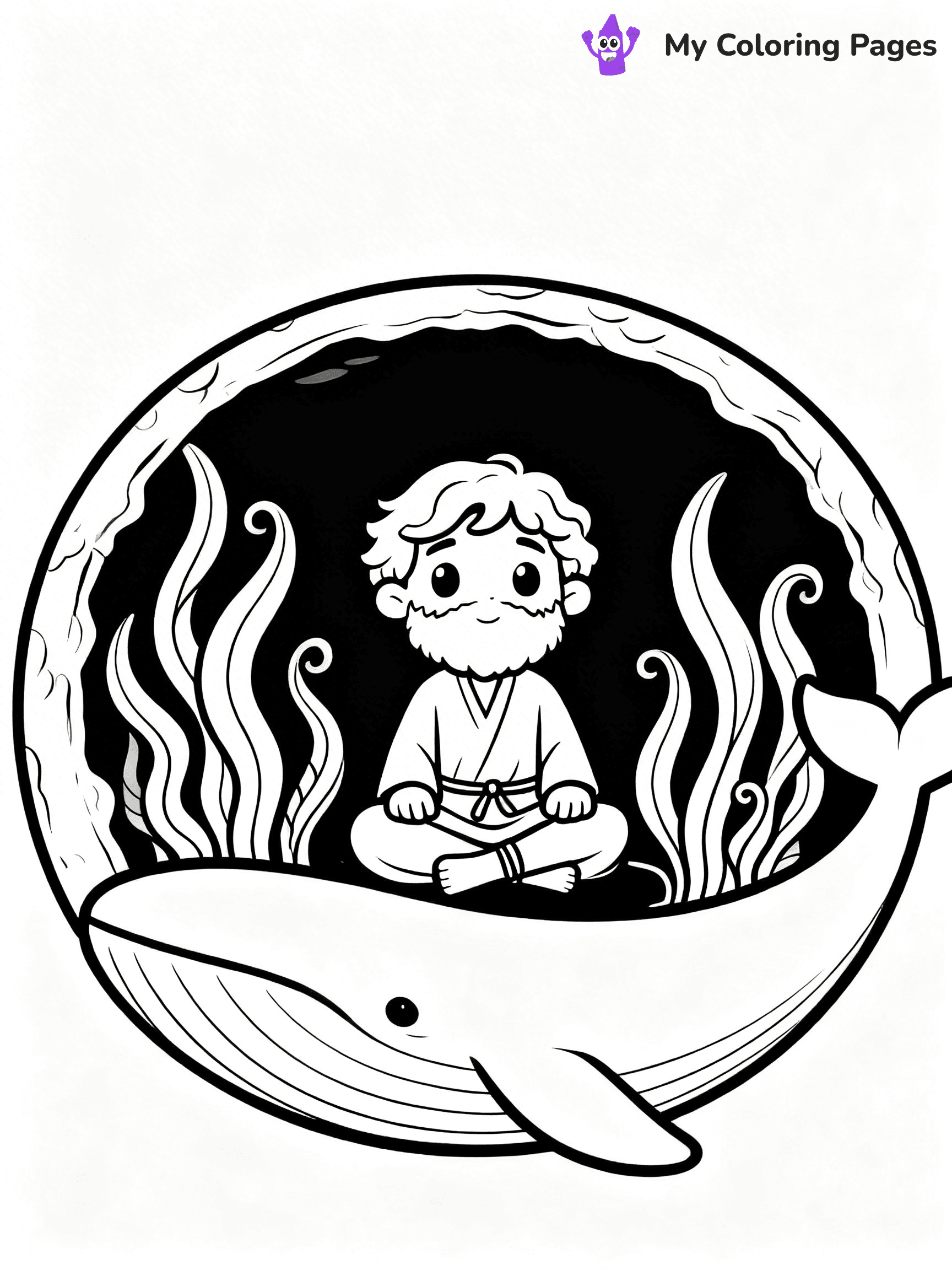 Jonah Coloring Pages - 2
