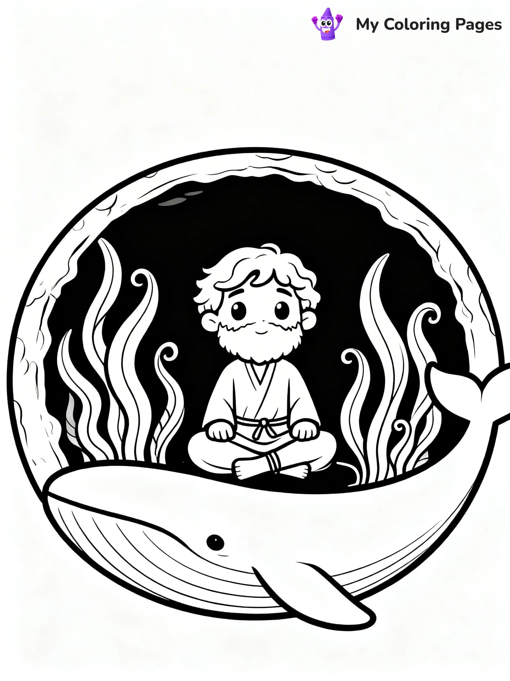 Jonah Coloring Pages - 2
