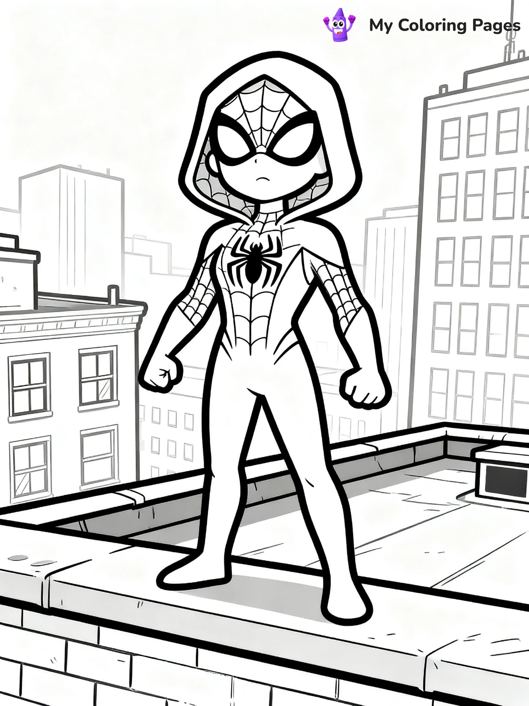 Spider Woman Coloring Pages - 18