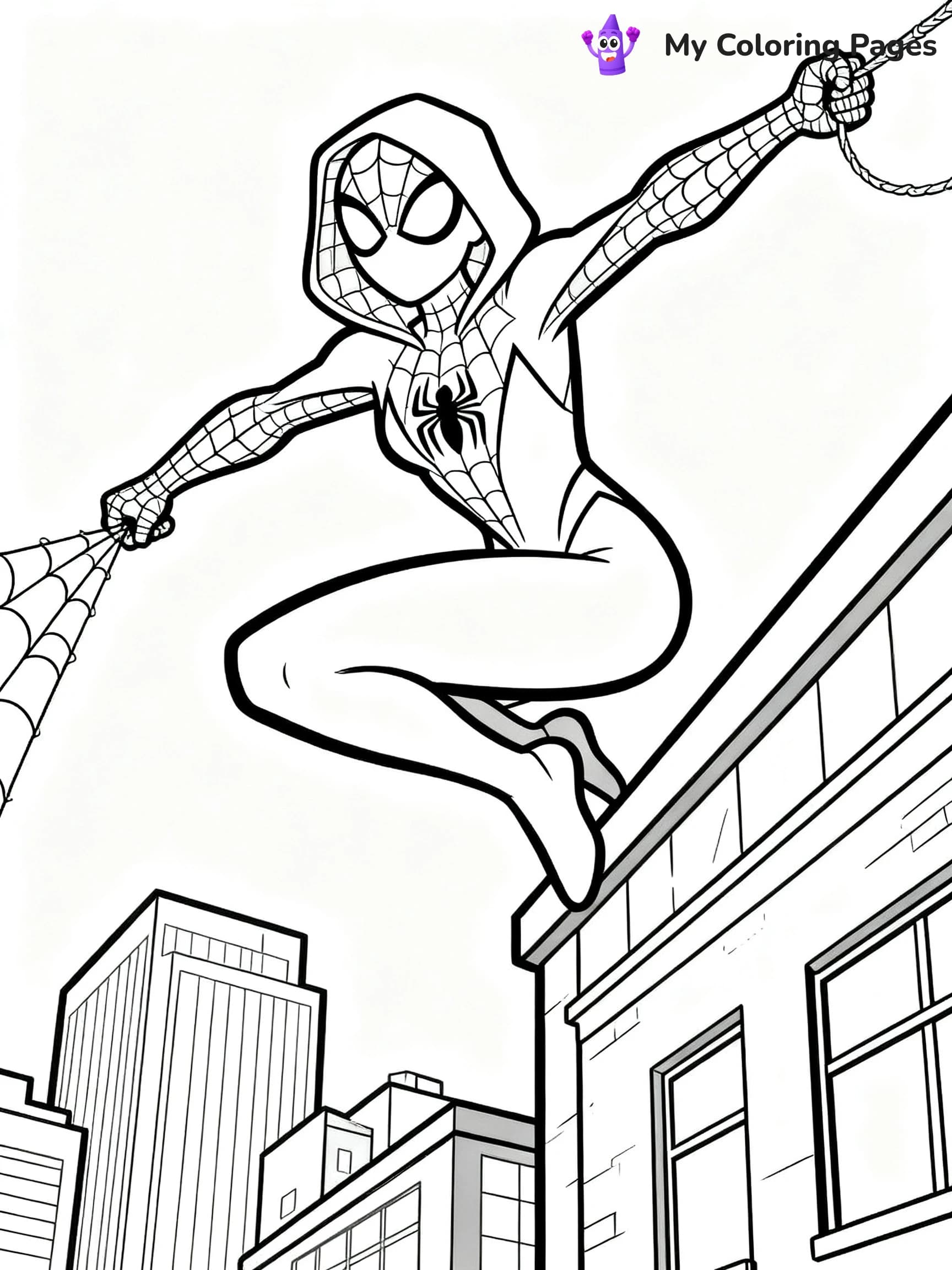 Spider Woman Coloring Pages - 5
