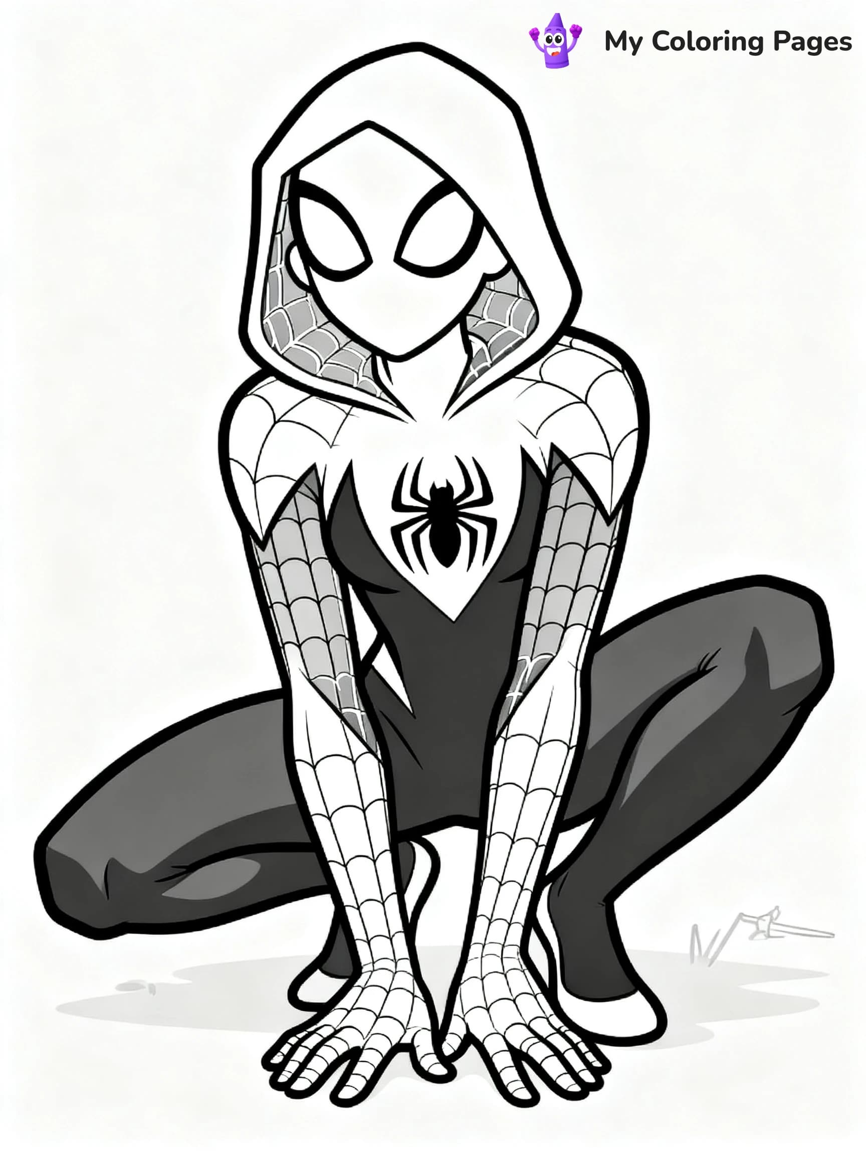 Spider Woman Coloring Pages - 5