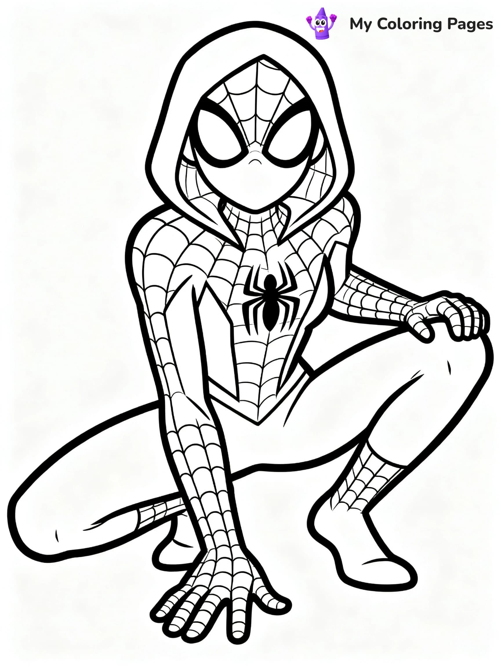 Spider Woman Coloring Pages - 3
