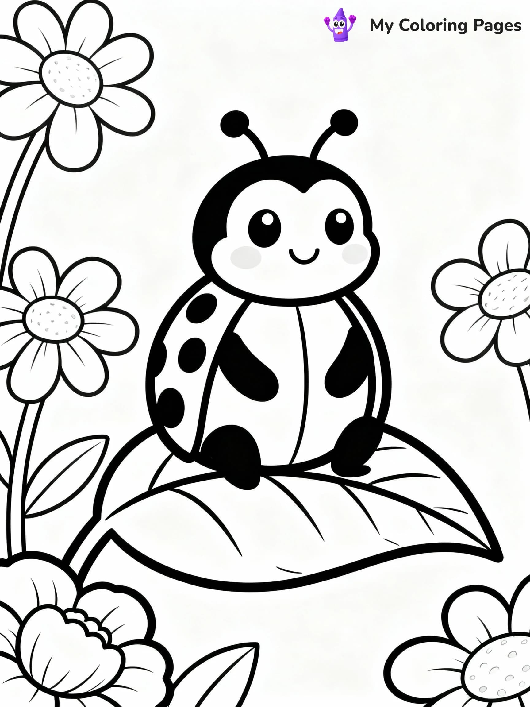 Ladybug Coloring Pages - 24