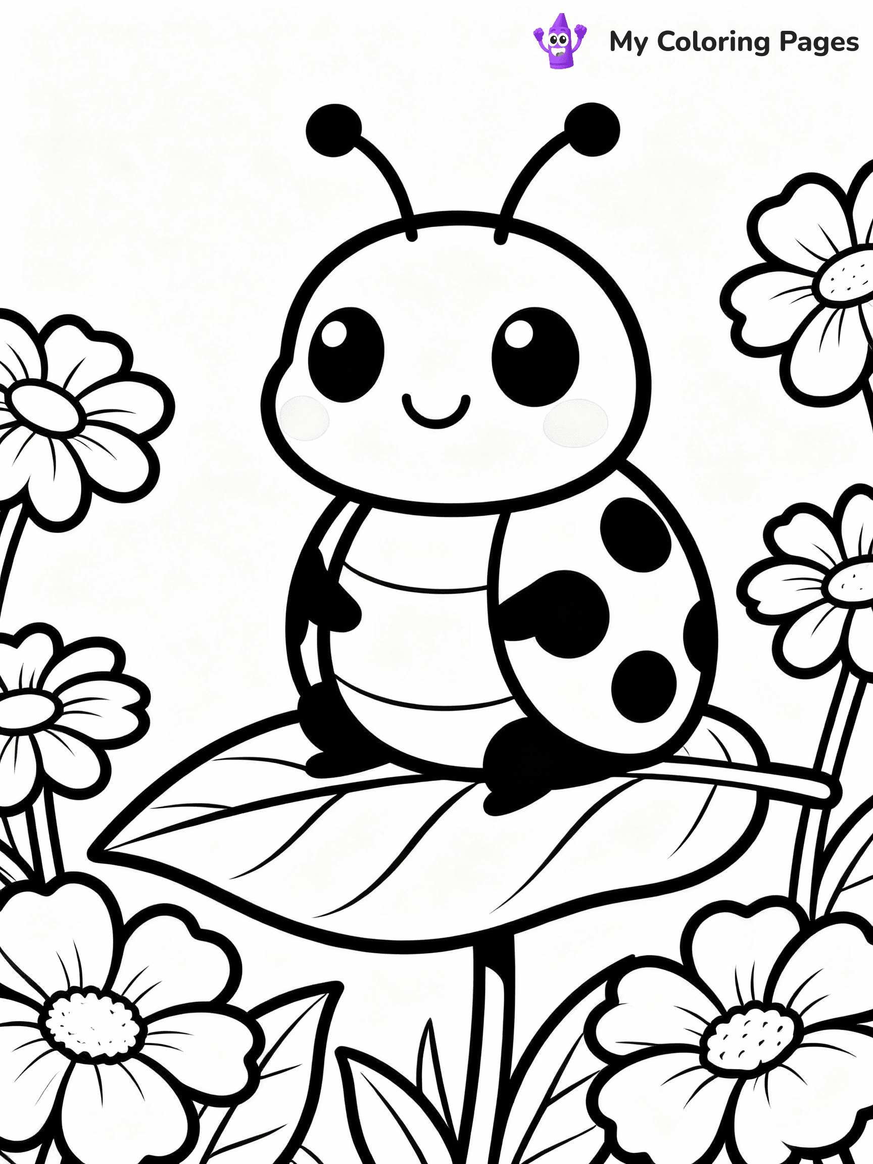 Ladybug Coloring Pages - 22