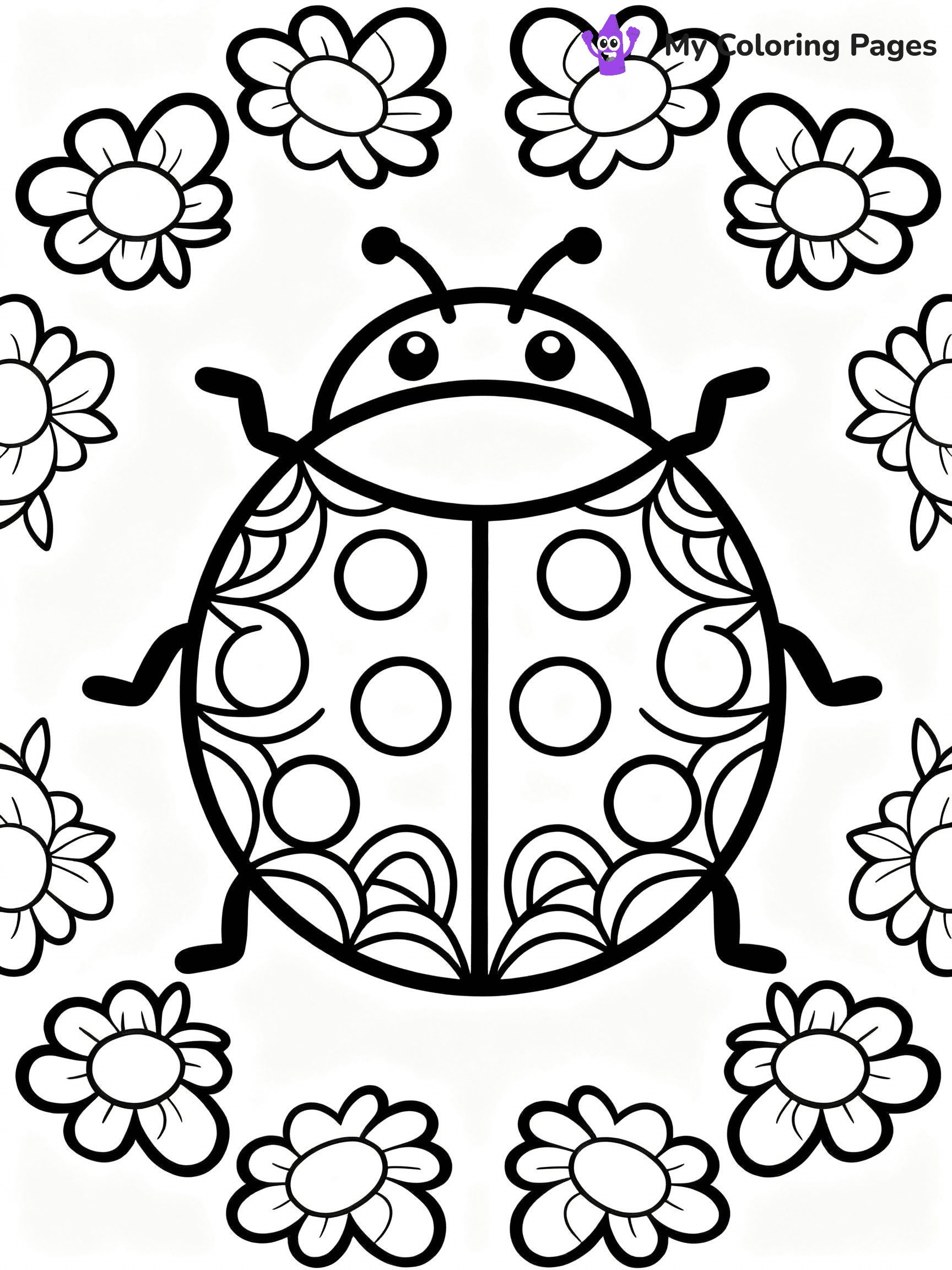 Ladybug Coloring Pages - 21