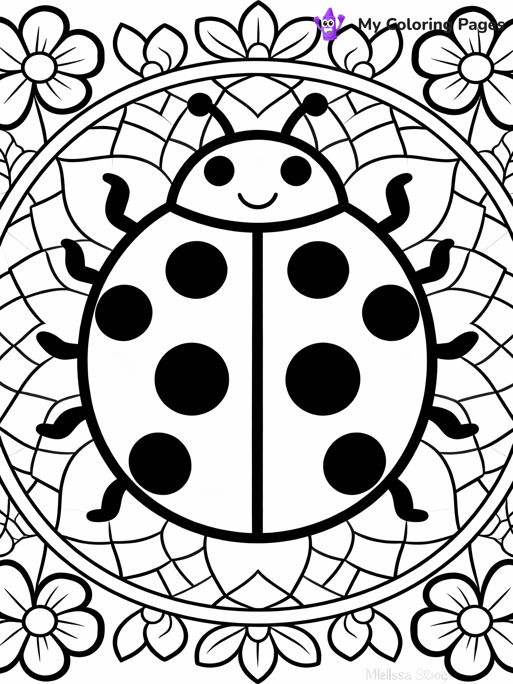 Ladybug Coloring Pages - 20