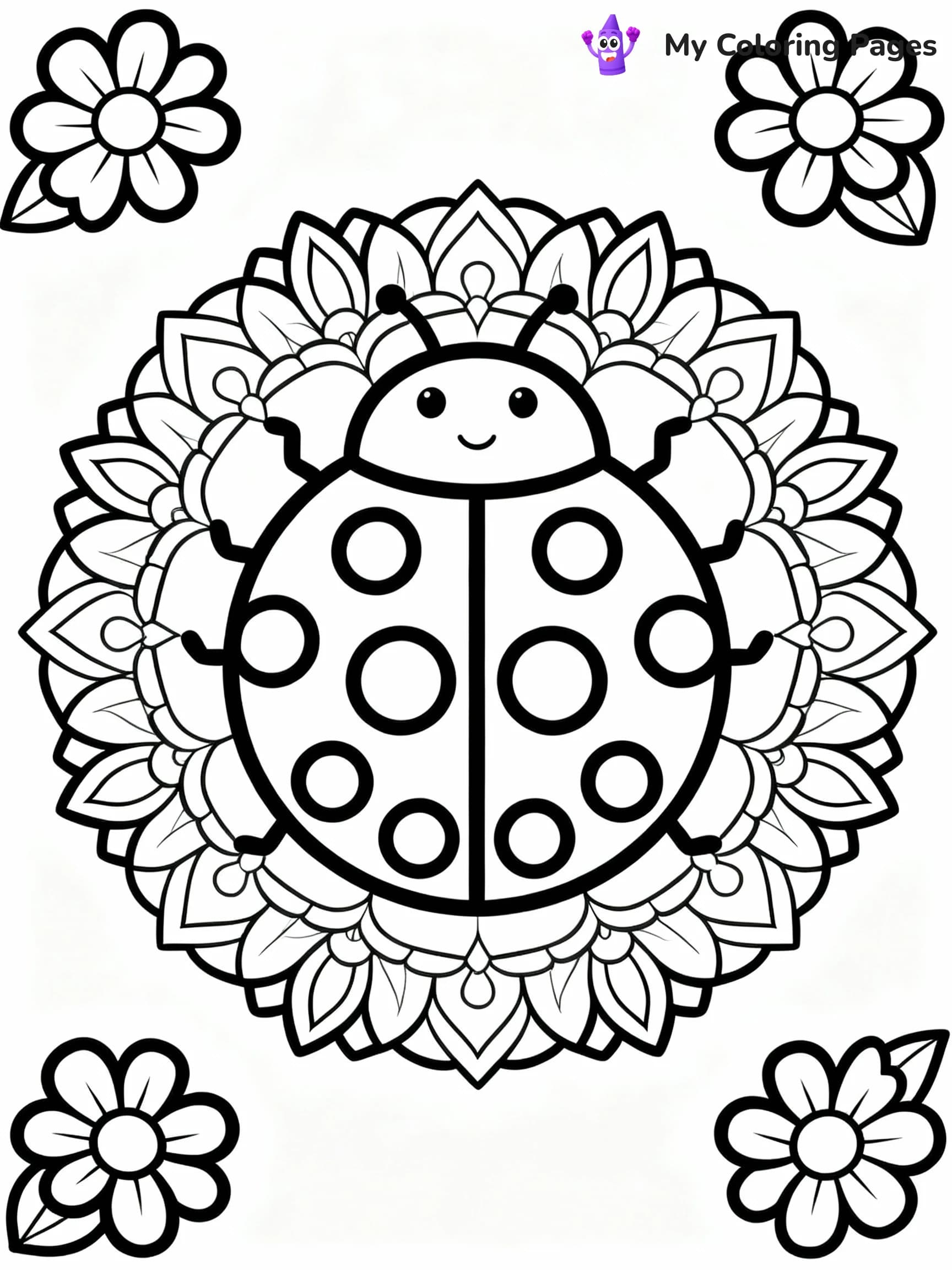 Ladybug Coloring Pages - 19
