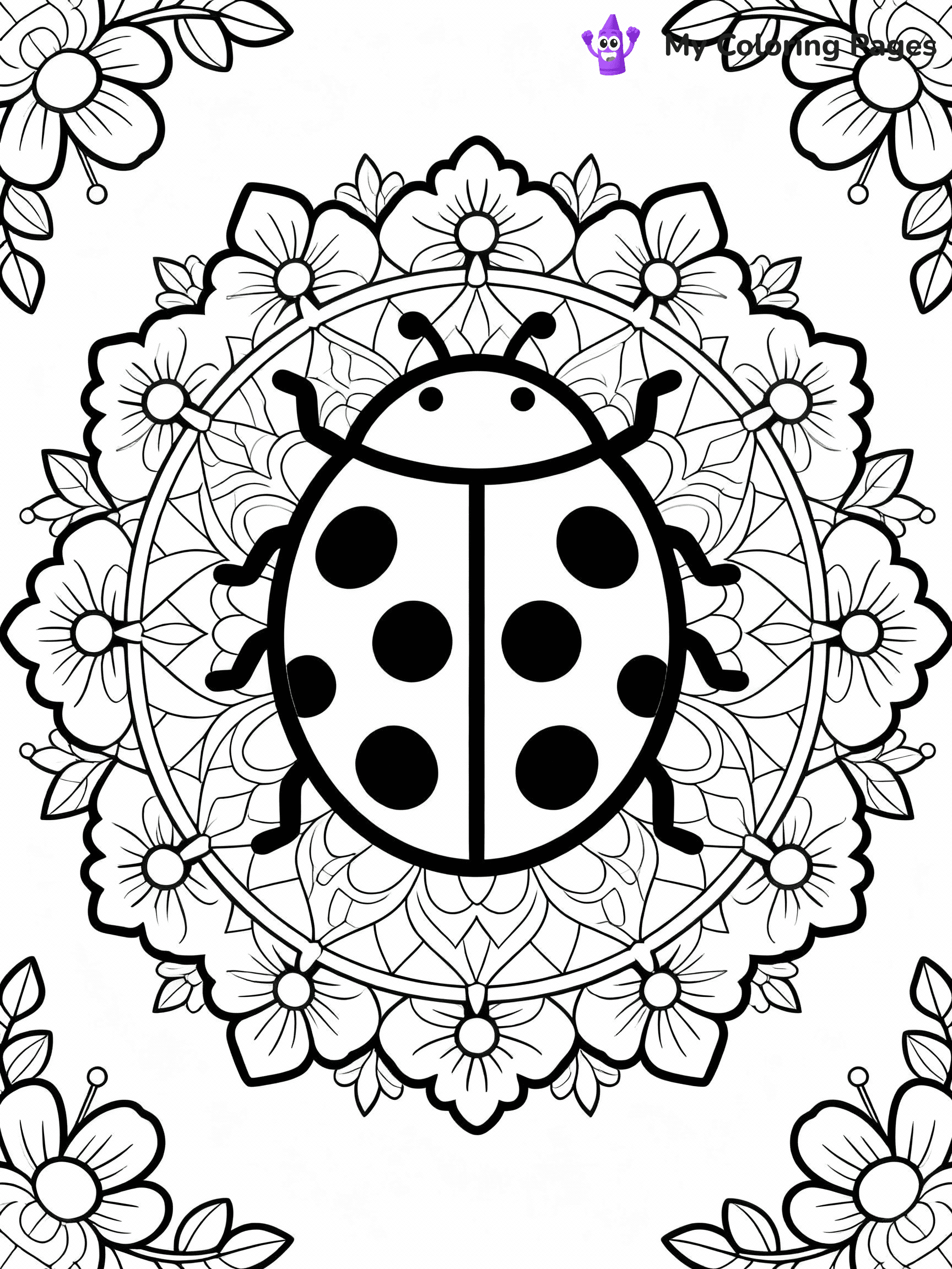 Ladybug Coloring Pages - 18